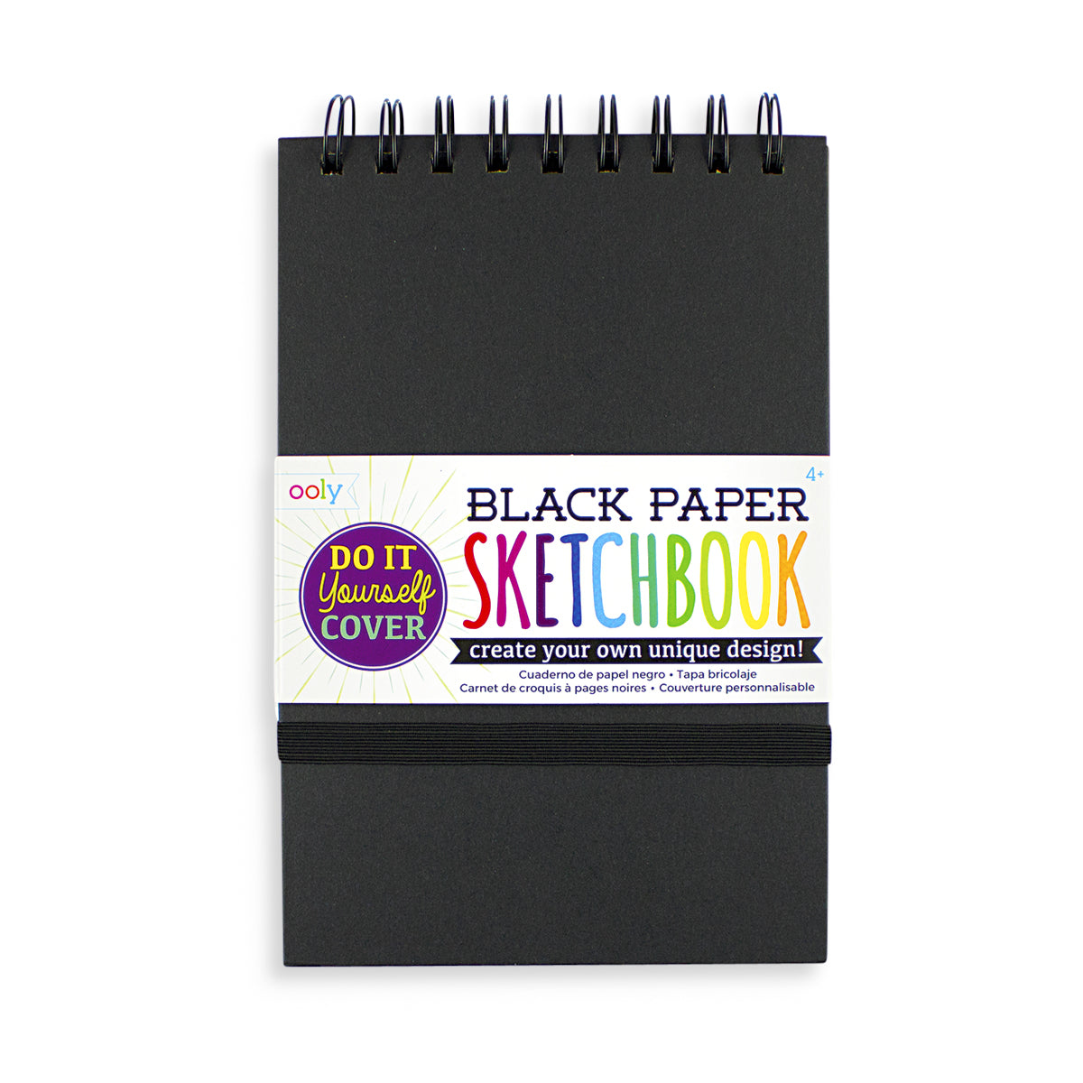 OOLY Black DIY Cover Sketchbook Sketch Books