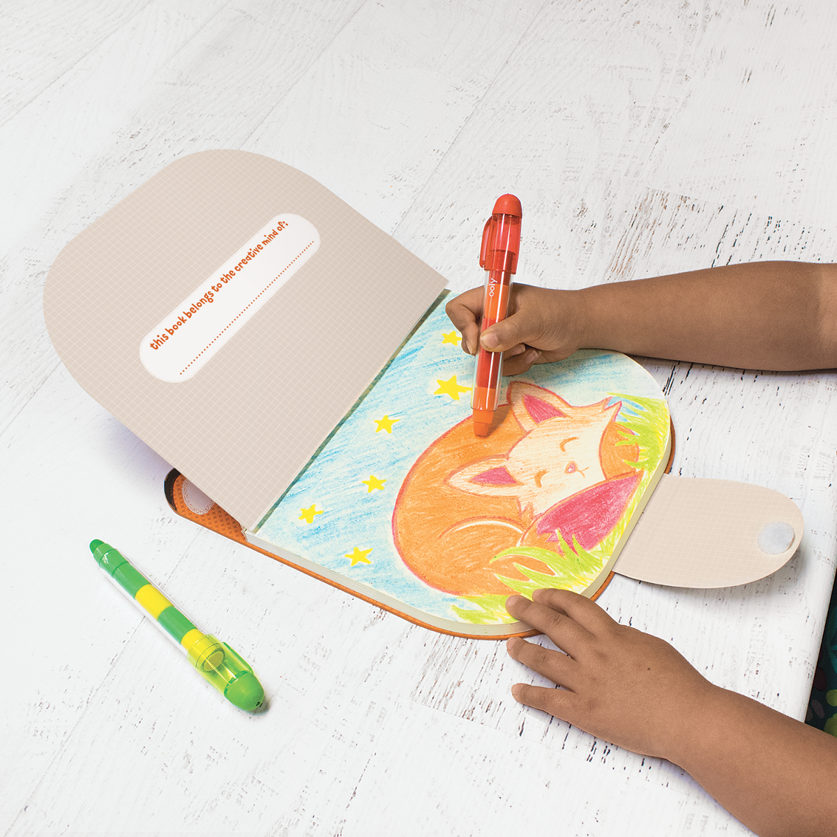 OOLY Carry Along Sketchbook - Fox Sketch Books