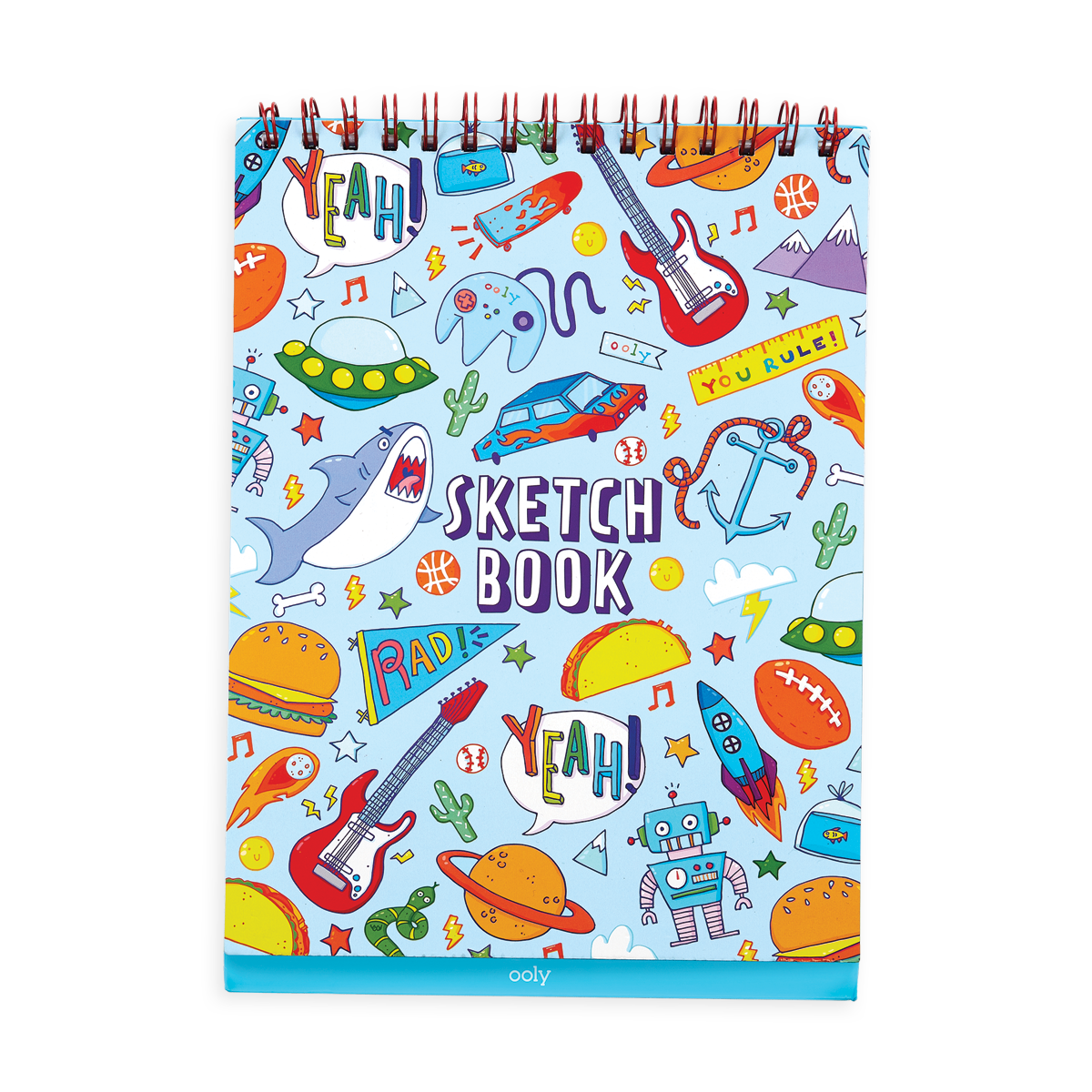 OOLY Sketch & Show Standing Sketchbook - Awesome Doodles Sketch Books
