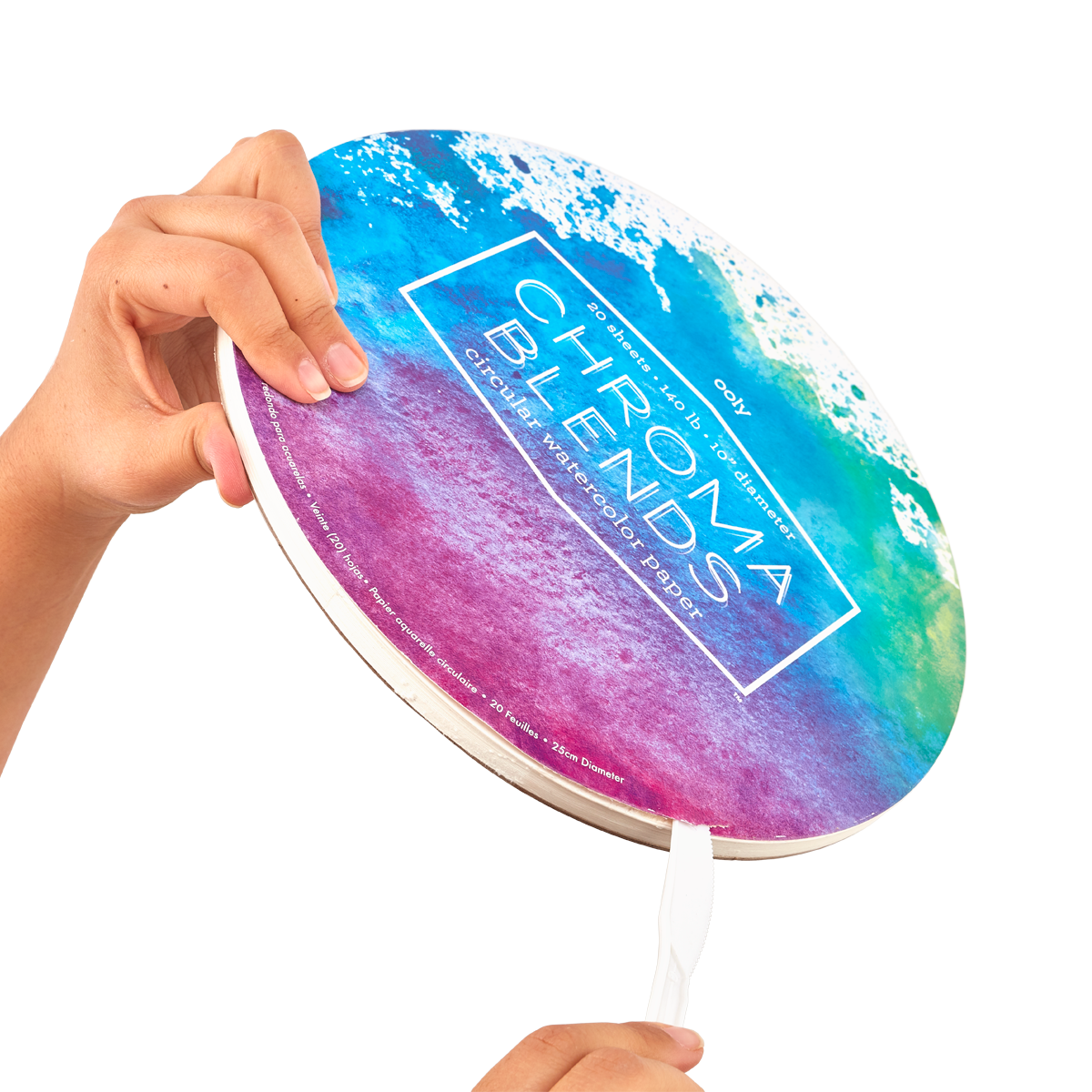 OOLY Chroma Blends Circular Watercolor Paper Watercolor Sets