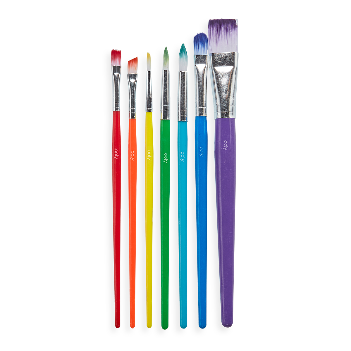 OOLY lil Paint Brush Set - Set of 7 Brush Sets