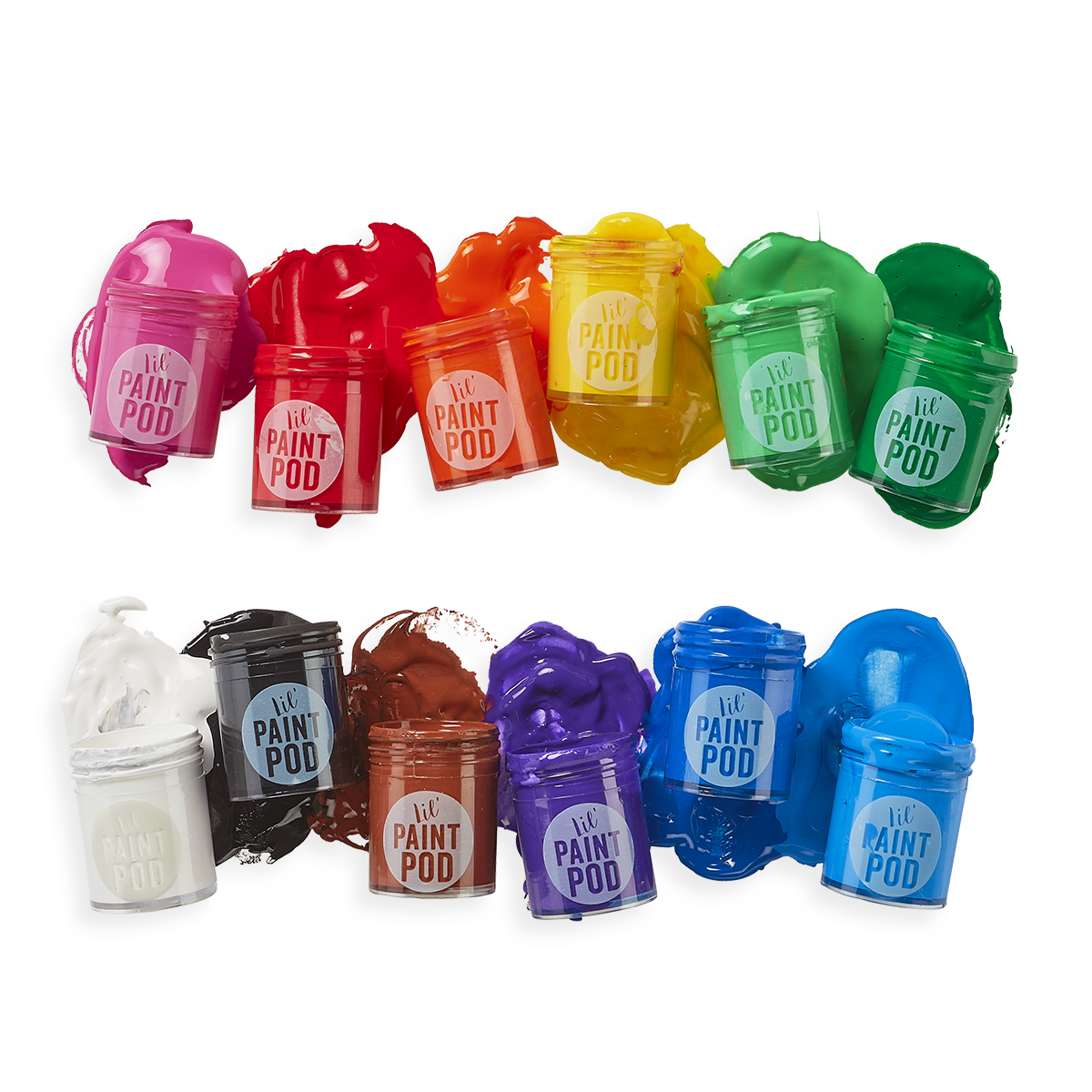 OOLY lil' Poster Paint Pods Paint Pods