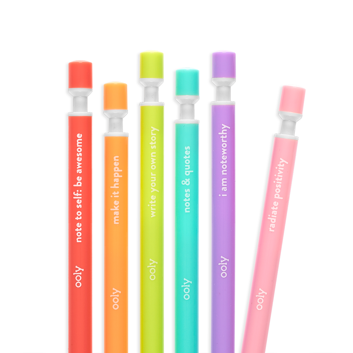 OOLY Noted! Graphite Mechanical Pencils - Set of 6 Pencils