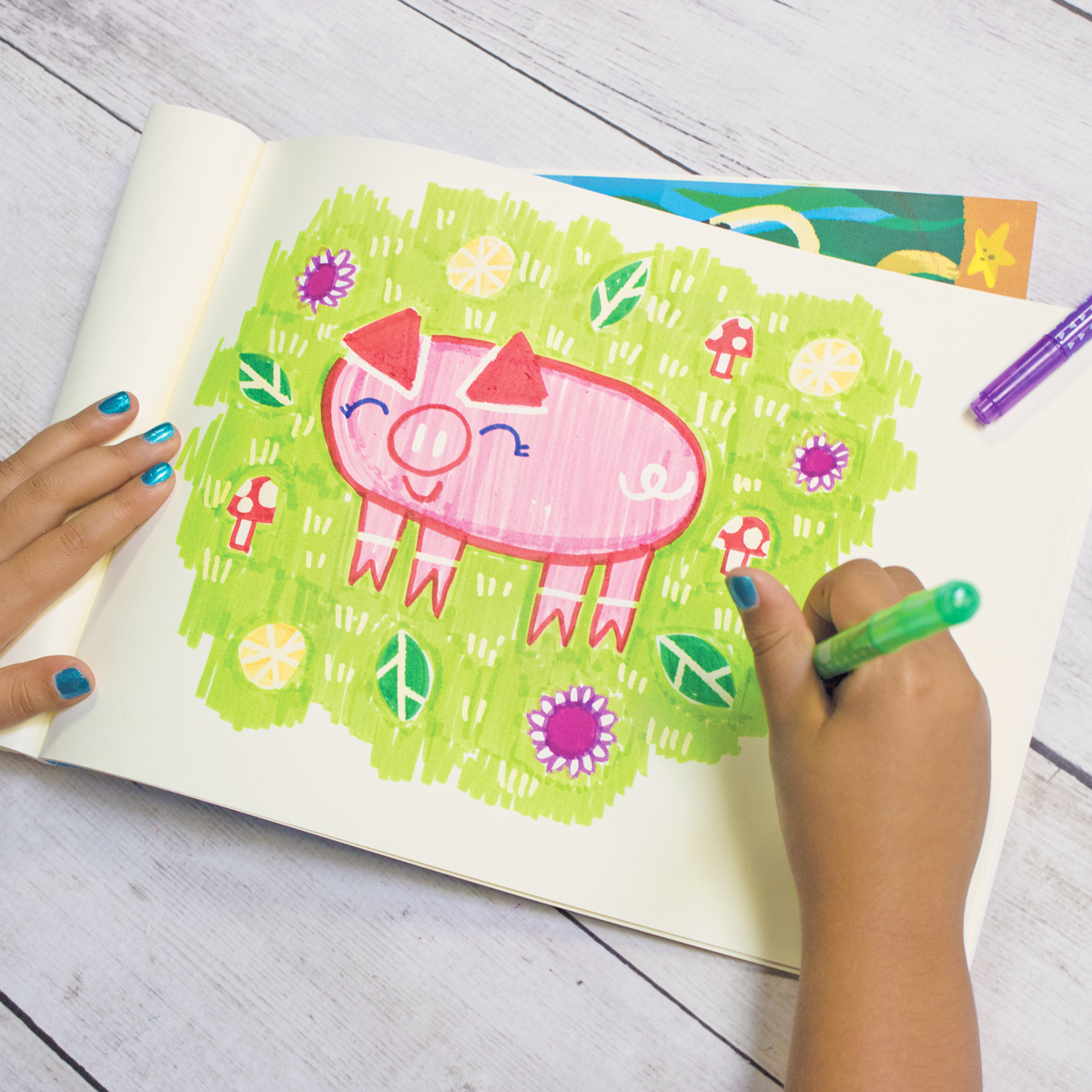 OOLY Make No Mistake Erasable Markers - Set of 12 Markers