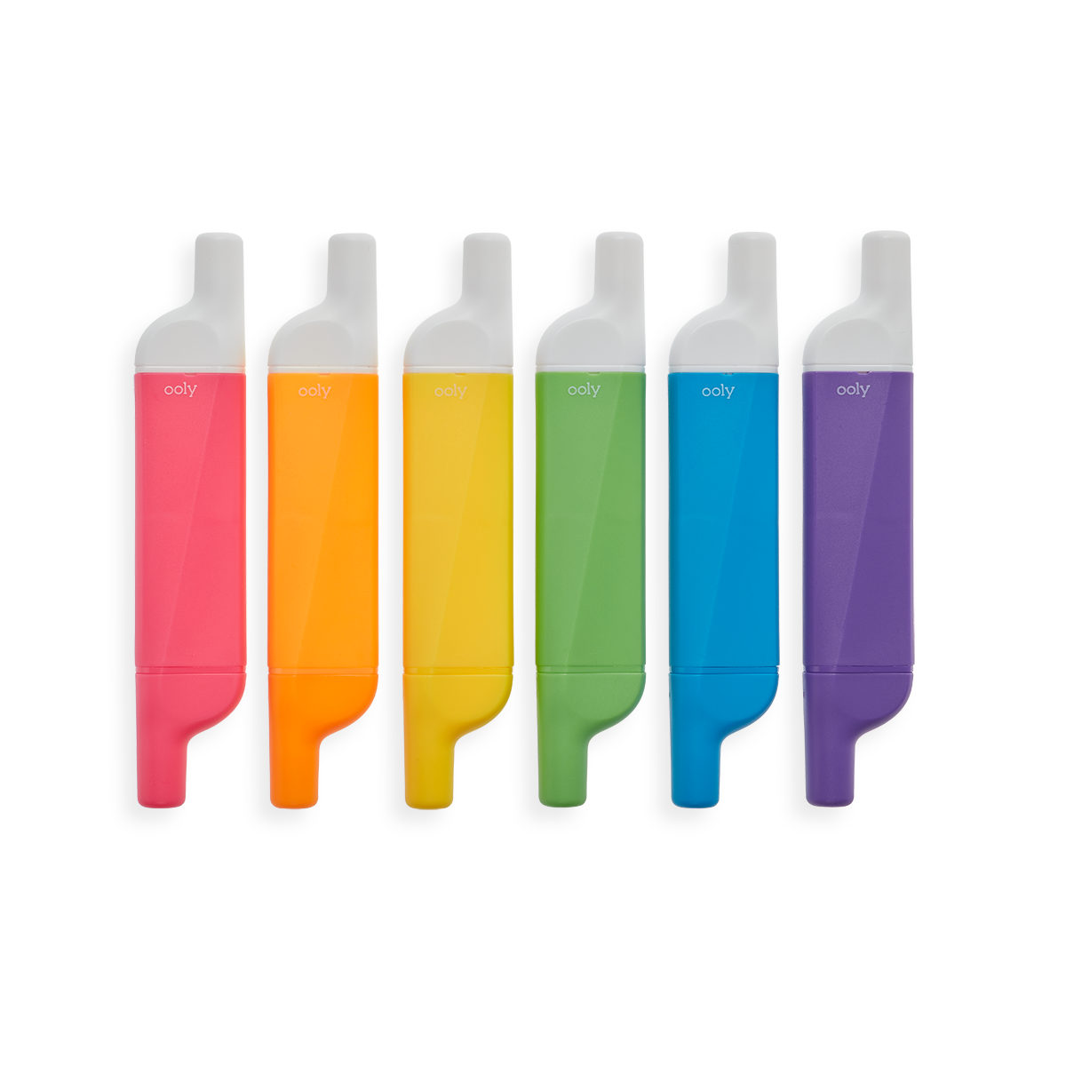 OOLY Do-Overs Erasable Highlighters - Set of 6 Highlighters
