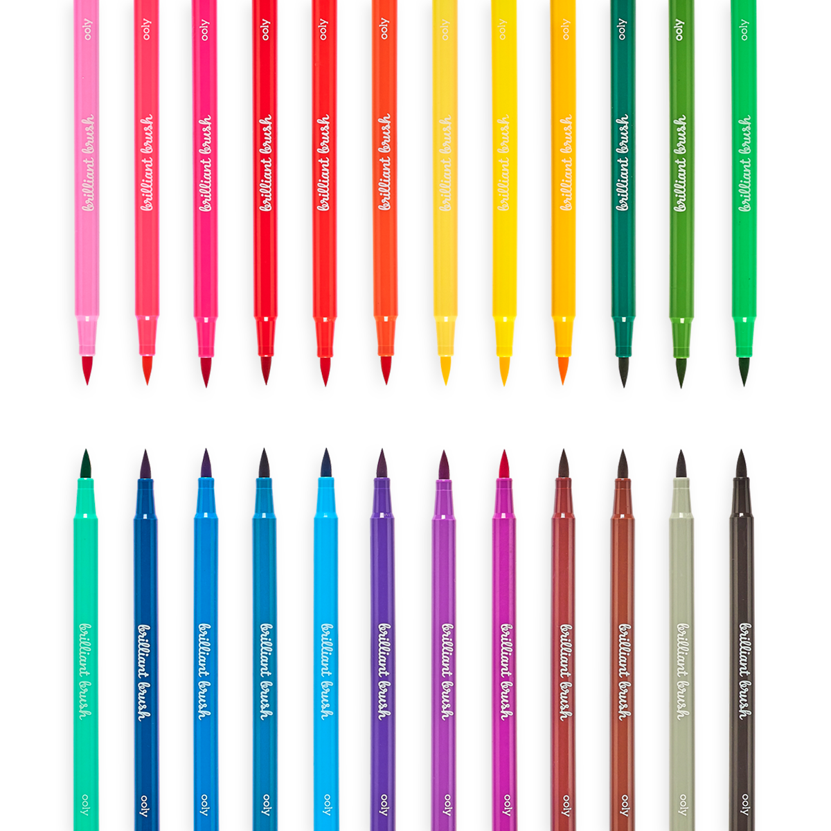 OOLY Brilliant Brush Markers Brush Sets