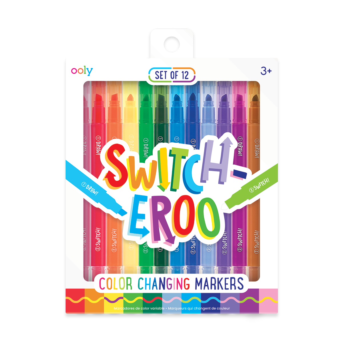 OOLY Switch-Eroo Color Changing Markers Markers