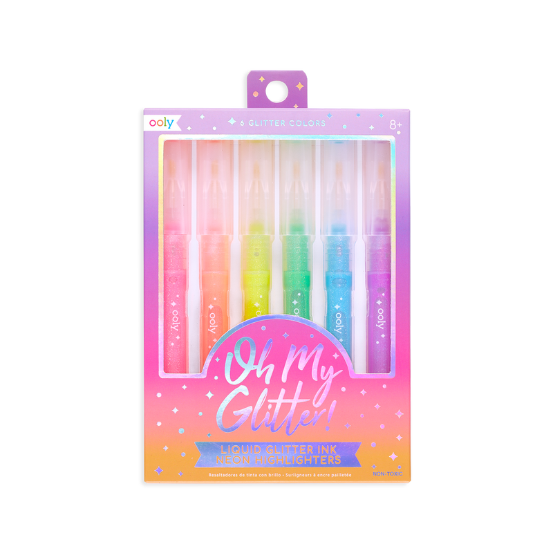 Oh My Glitter! Neon Highlighters