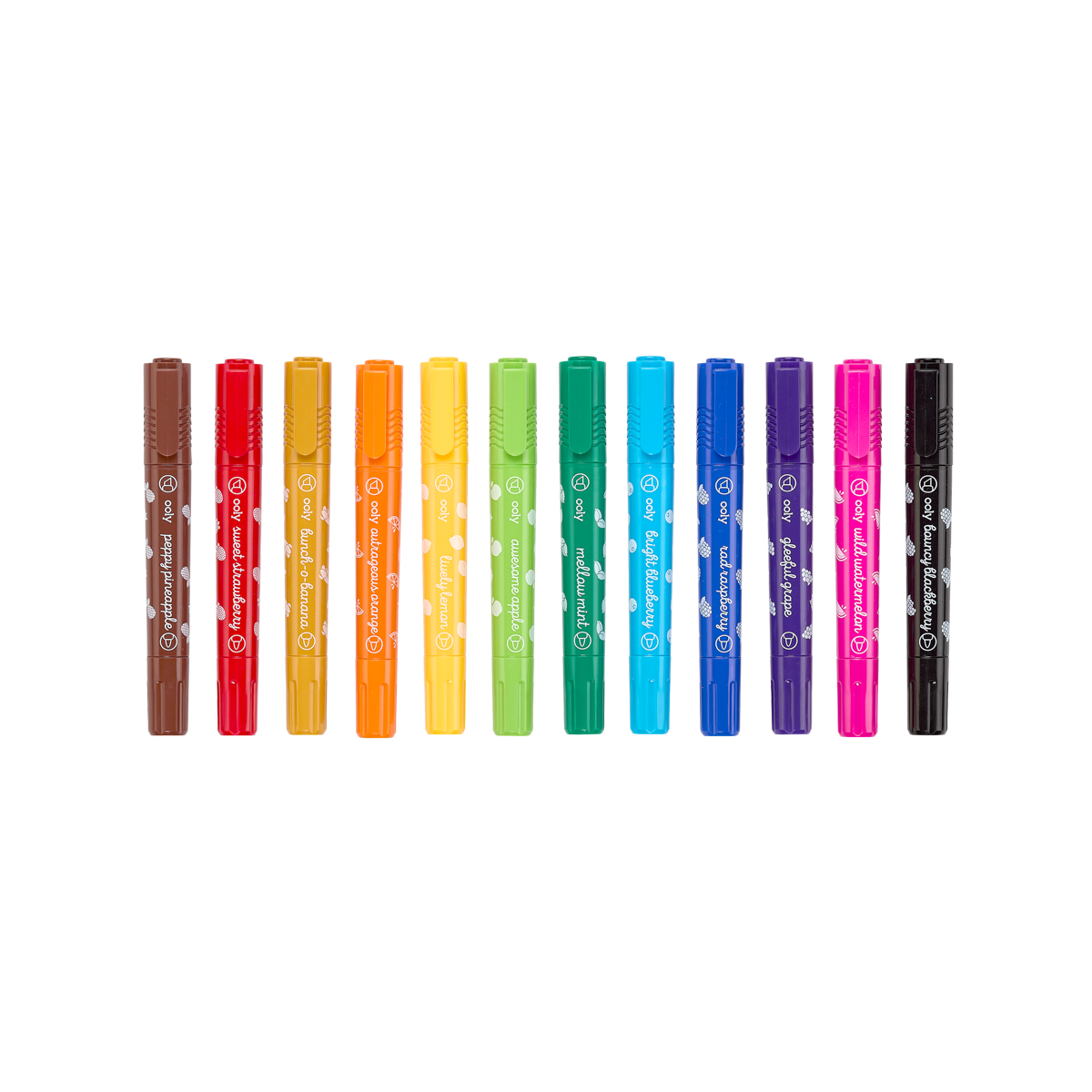 OOLY Yummy Yummy Scented Markers - Set of 12 Scribbling