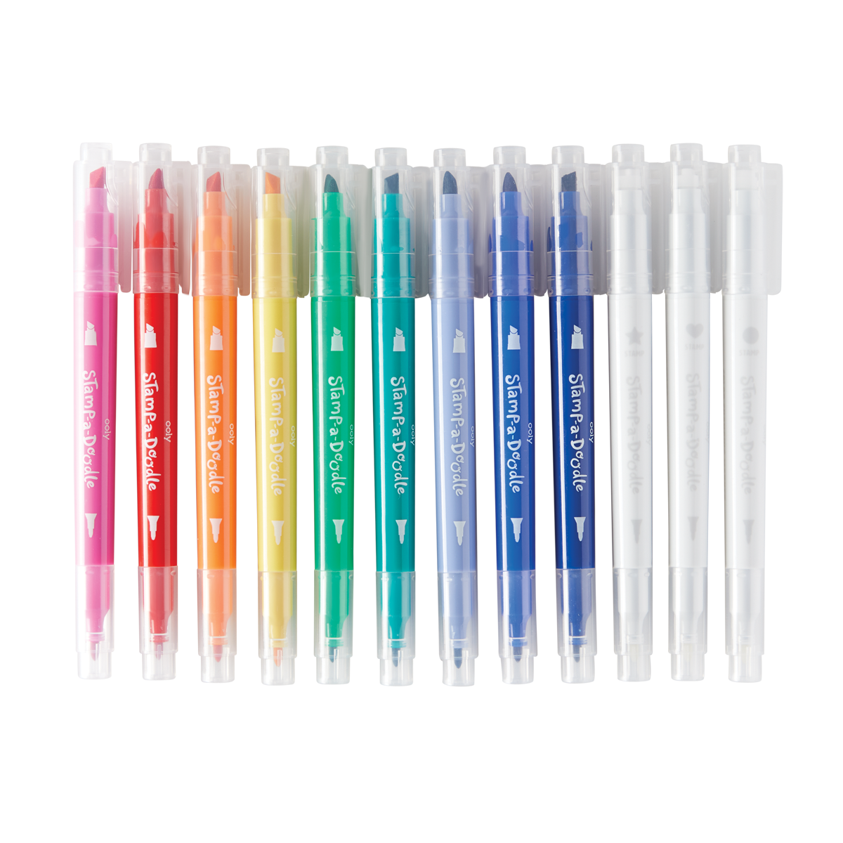 Stamp-a-doodle Double-ended Markers - Set Of 12