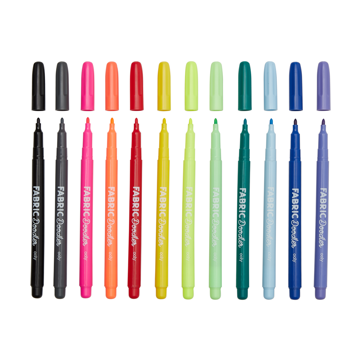 Fabric Doodlers Markers - Set Of 12