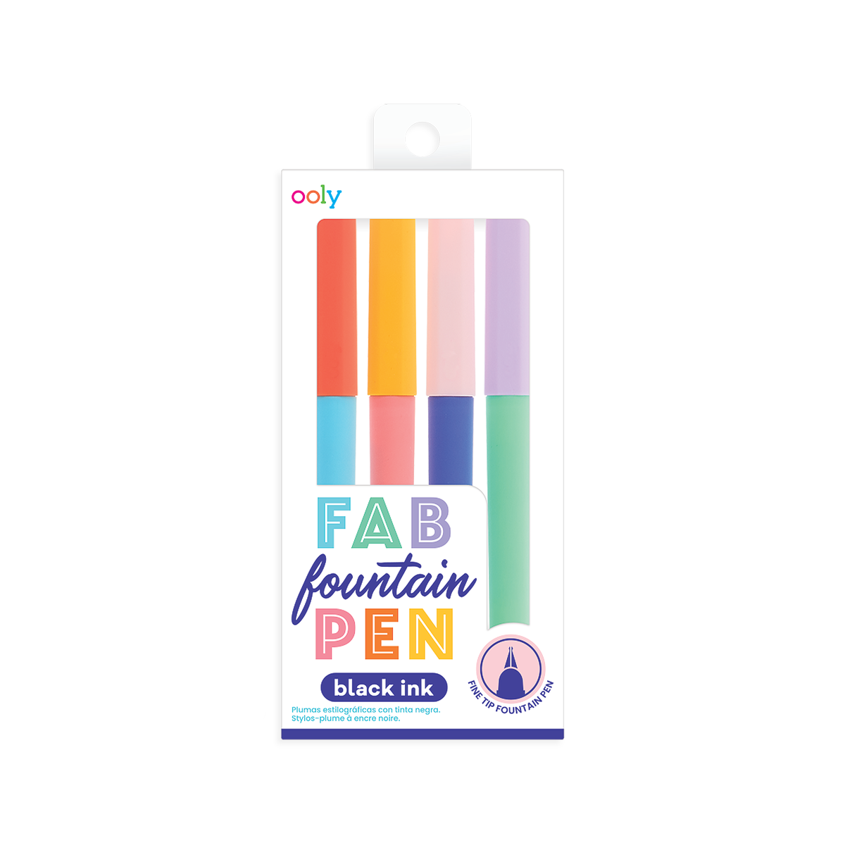 OOLY Fab Fountain Pens - Set of 4 Fountain Pens