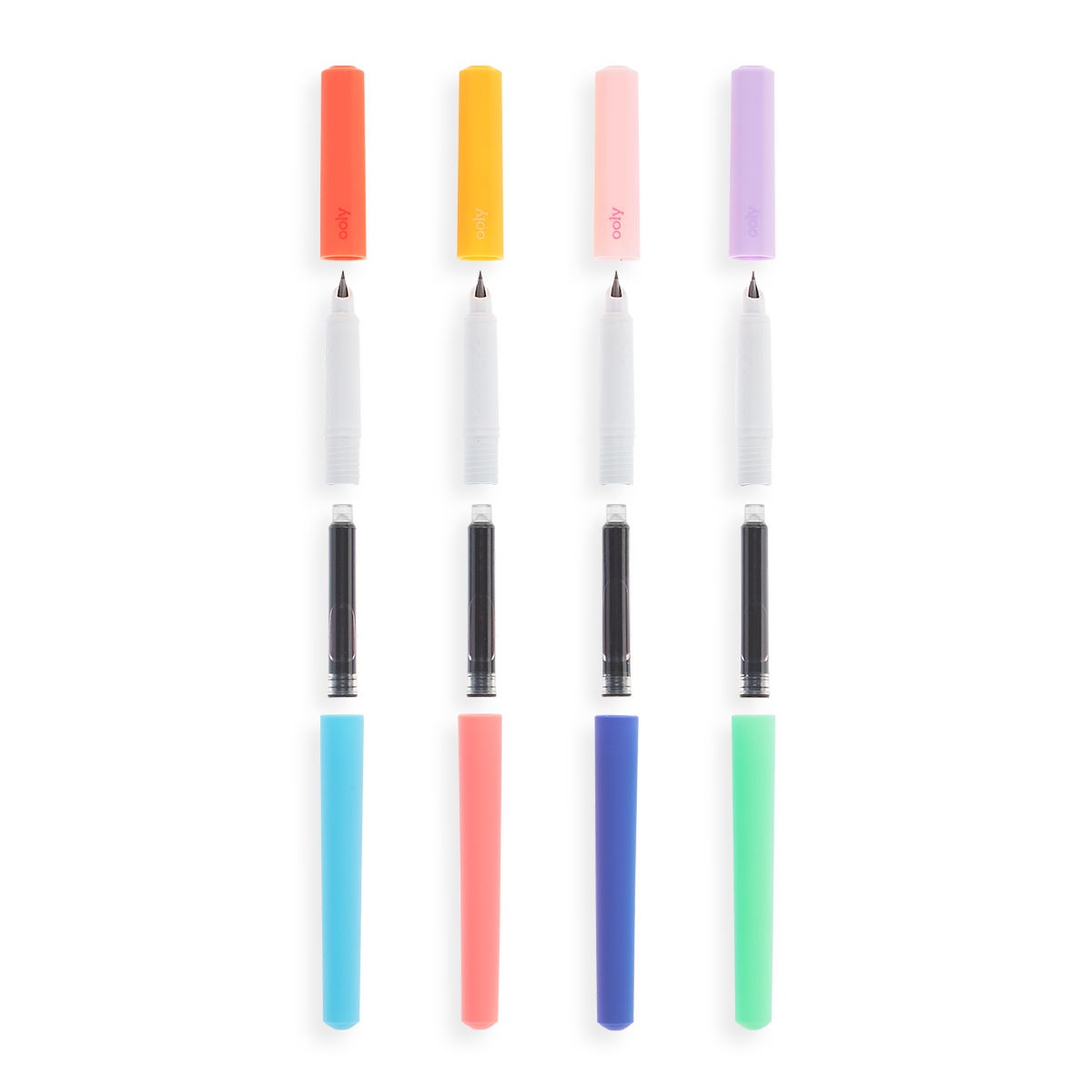 OOLY Fab Fountain Pens - Set of 4 Fountain Pens