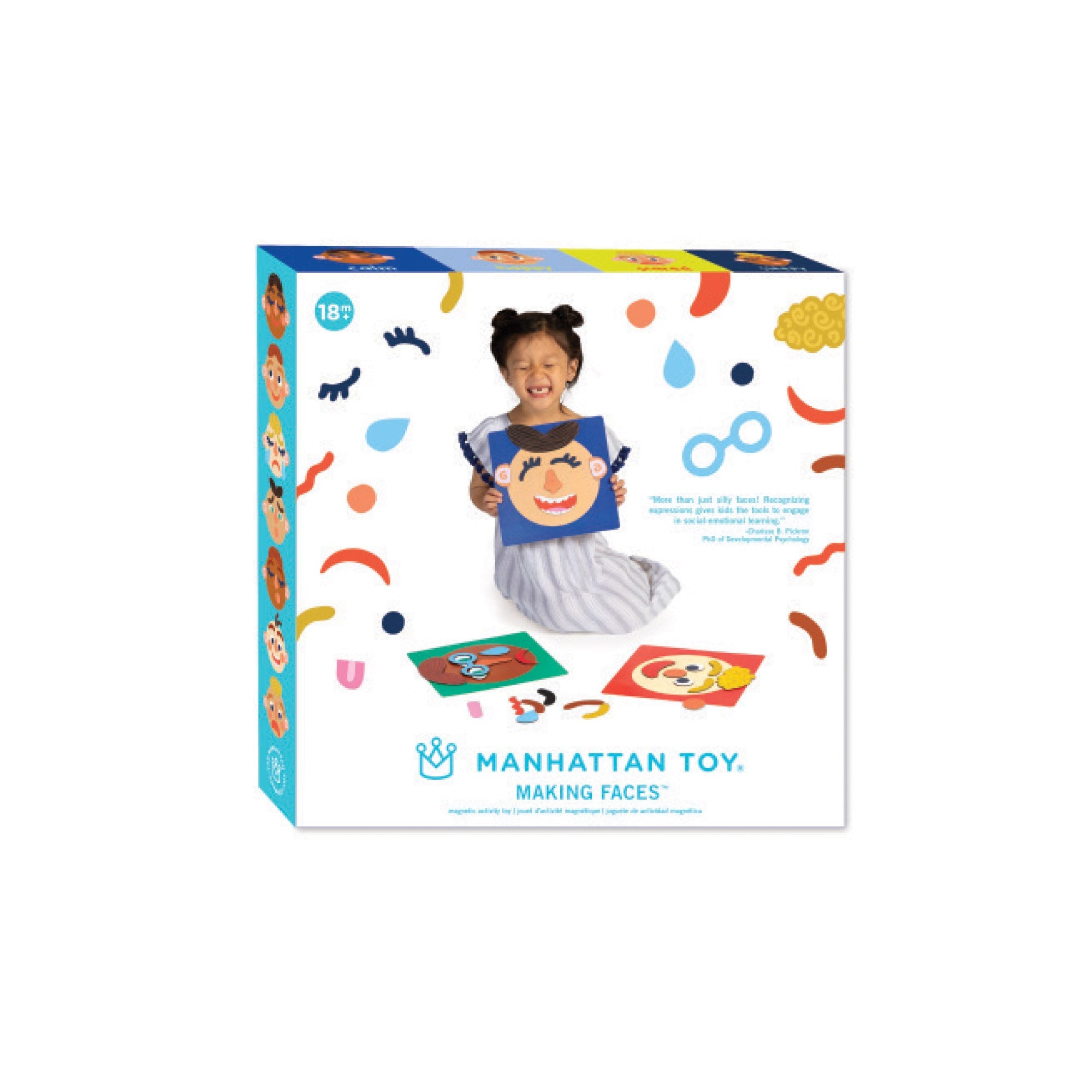 Manhattan Toy Making Faces Magnetic Set Memory Games