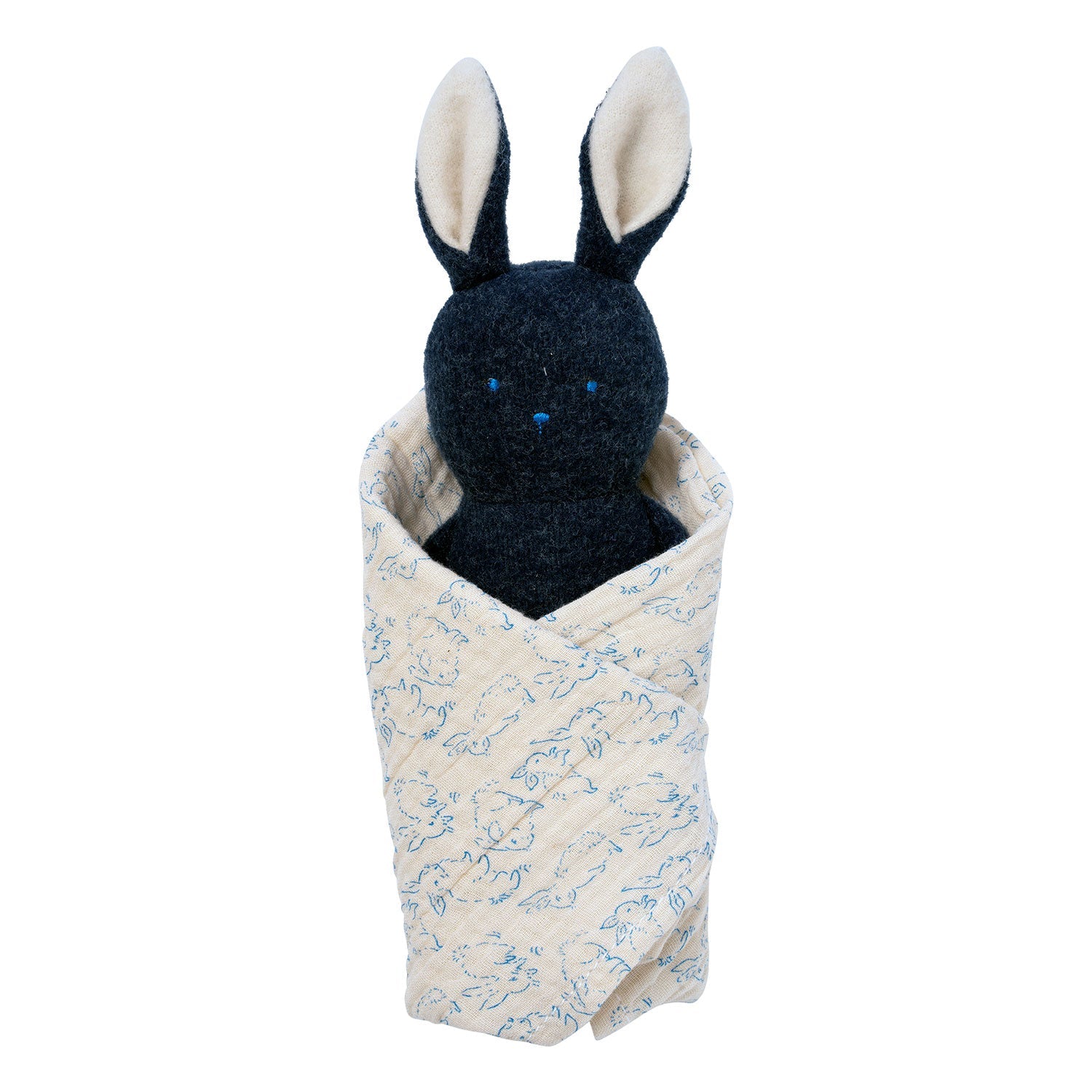 Manhattan Toy Bunny Rattle + Burp Cloth Plushies