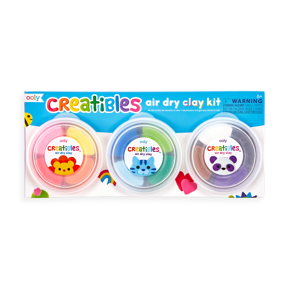 OOLY Creatibles DIY Air Dry Clay Kit Clay Kits
