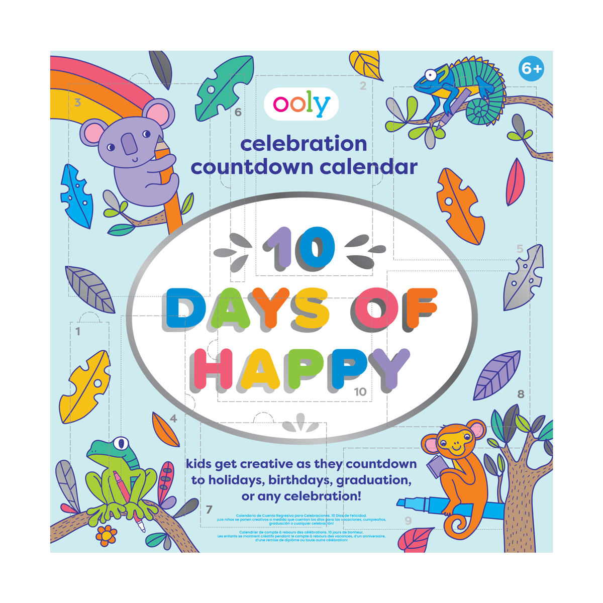 Calendrier enfants Tooky Toys