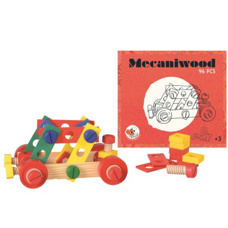 Mecaniwood 96-Piece Building Kit