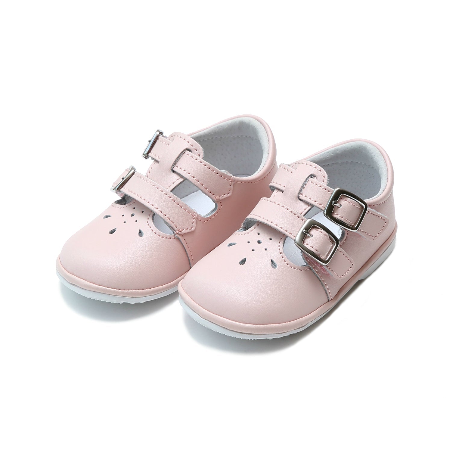 L'Amour Hattie Double Buckle Leather Mary Jane - Babies & Toddlers Mary Janes