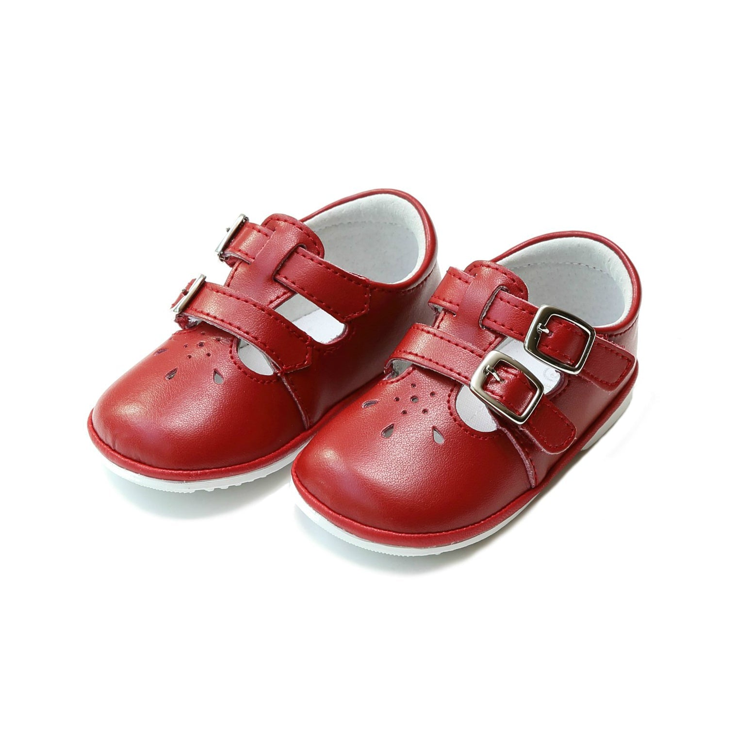 L'Amour Hattie Double Buckle Leather Mary Jane - Babies & Toddlers Mary Janes
