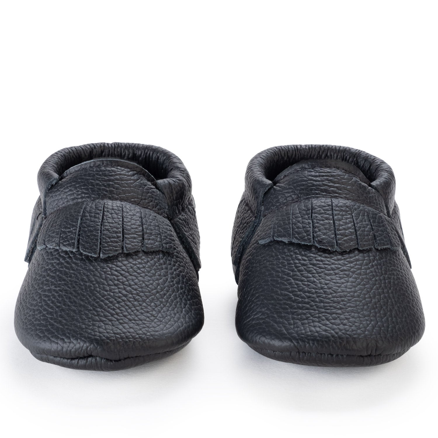 Black Baby Moccasins