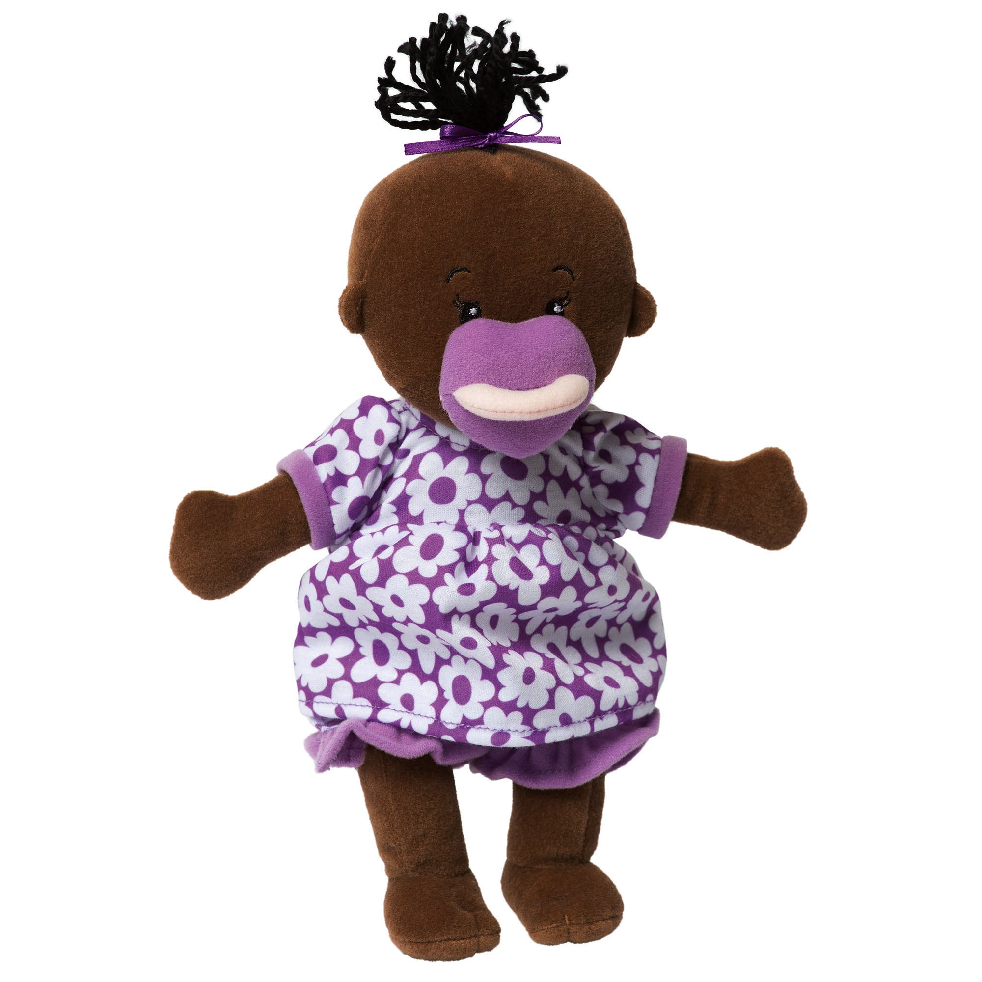 Manhattan Toy Wee Baby Stella Doll Brown with Black Hair Dolls