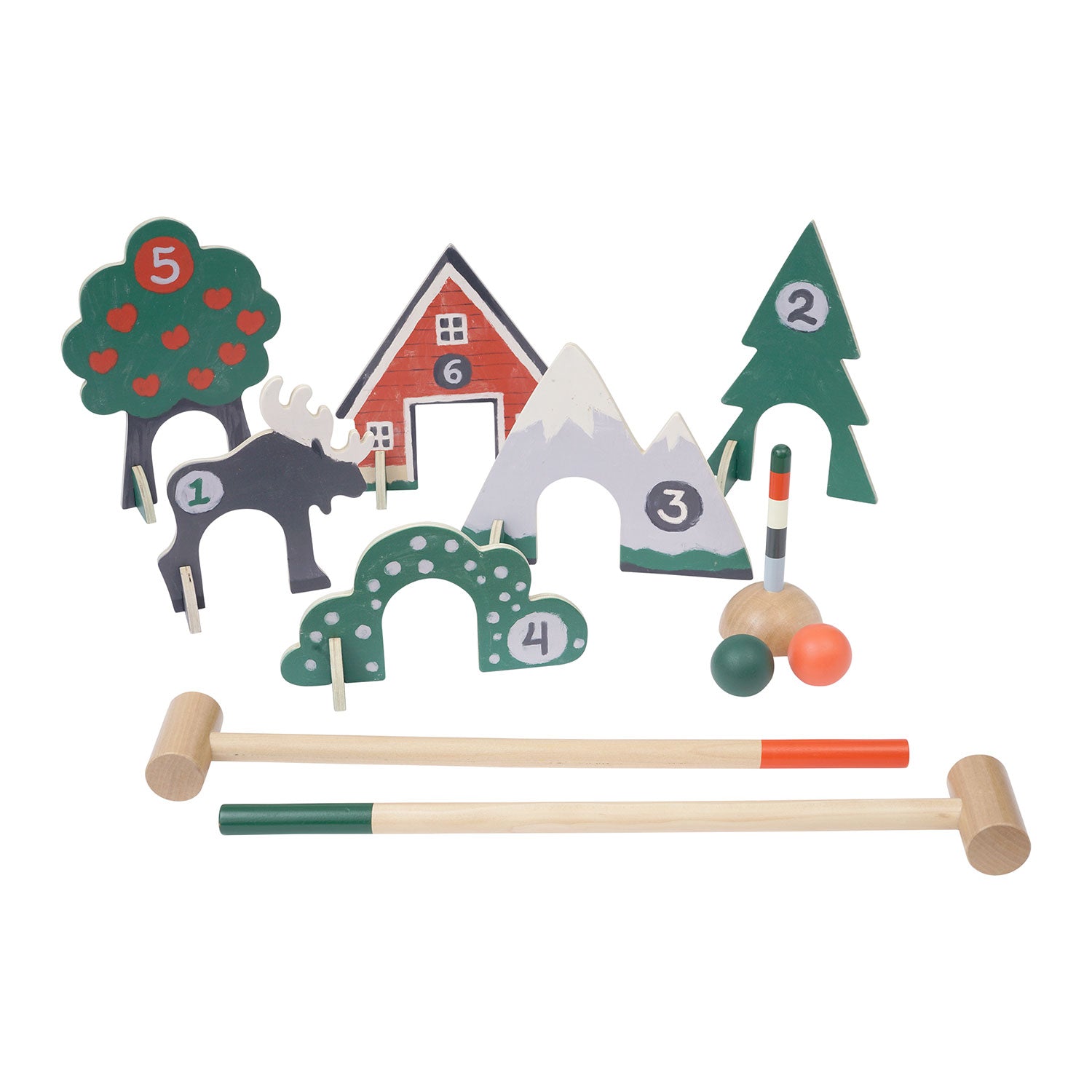 Manhattan Toy Through The Woods Croquet Set Sports