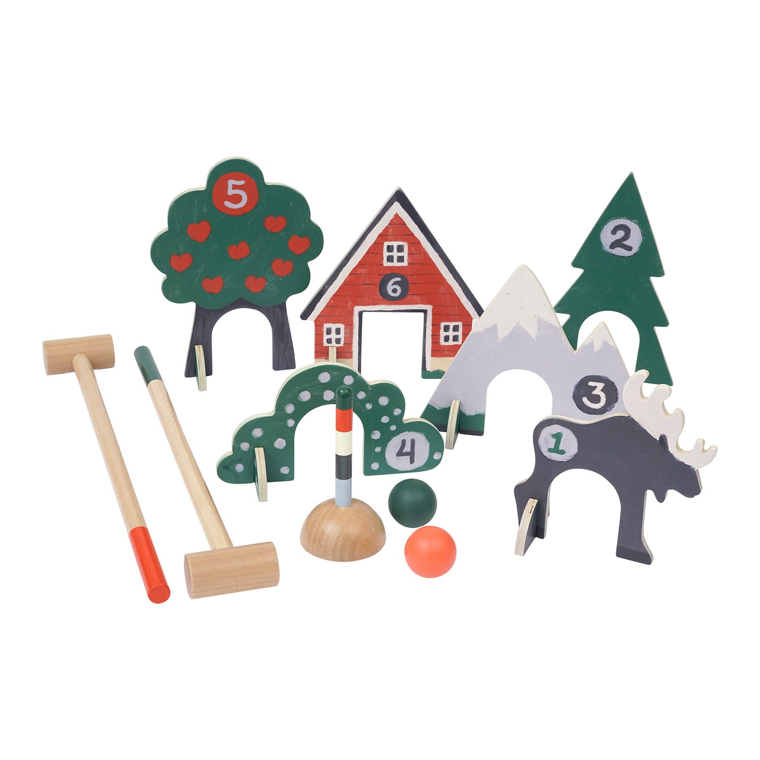 Manhattan Toy Through The Woods Croquet Set Sports