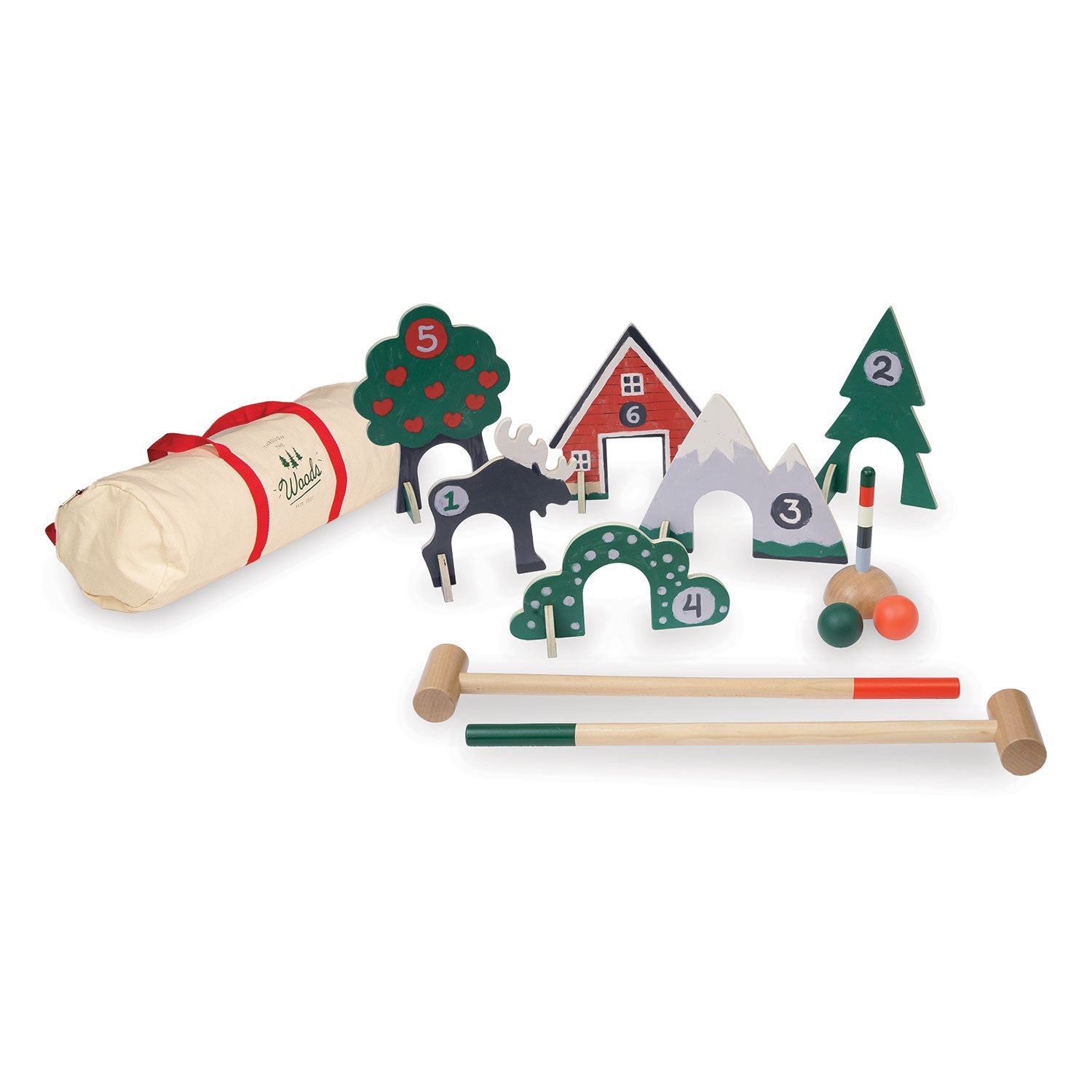 Manhattan Toy Through The Woods Croquet Set Sports