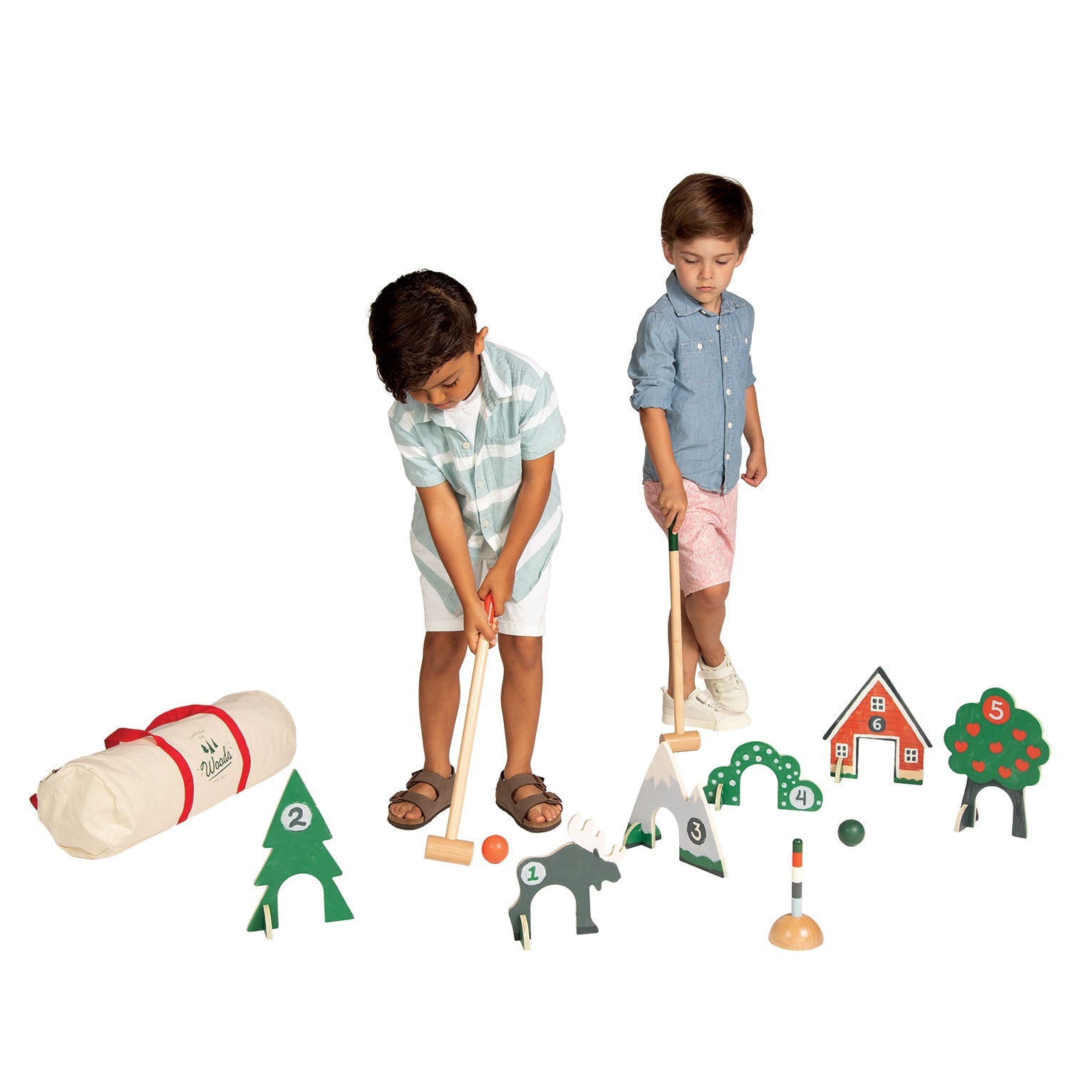 Manhattan Toy Through The Woods Croquet Set Sports