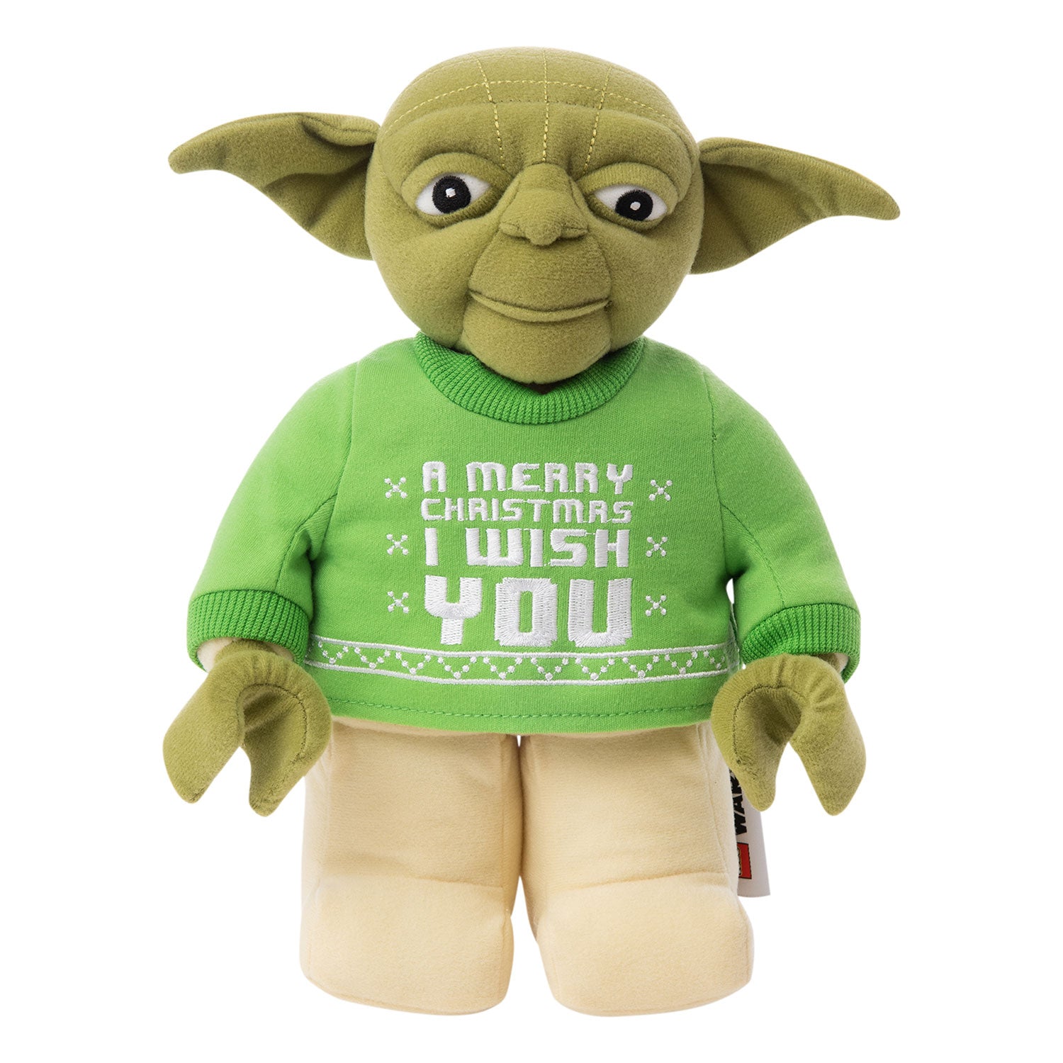 Manhattan Toy LEGO Yoda Holiday Minifigure Plushies