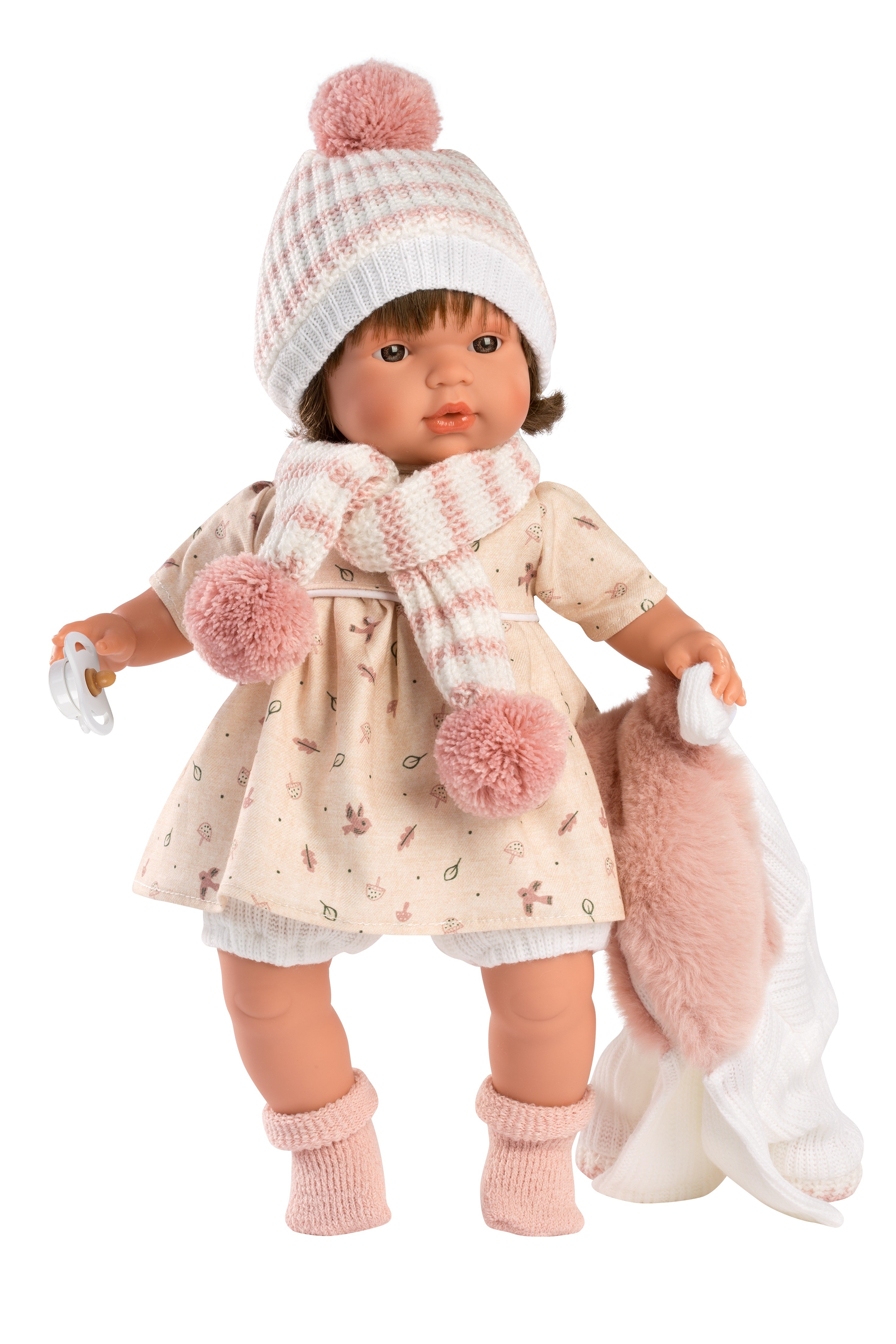Llorens 15" Soft Body Crying Baby Doll Grace Dolls