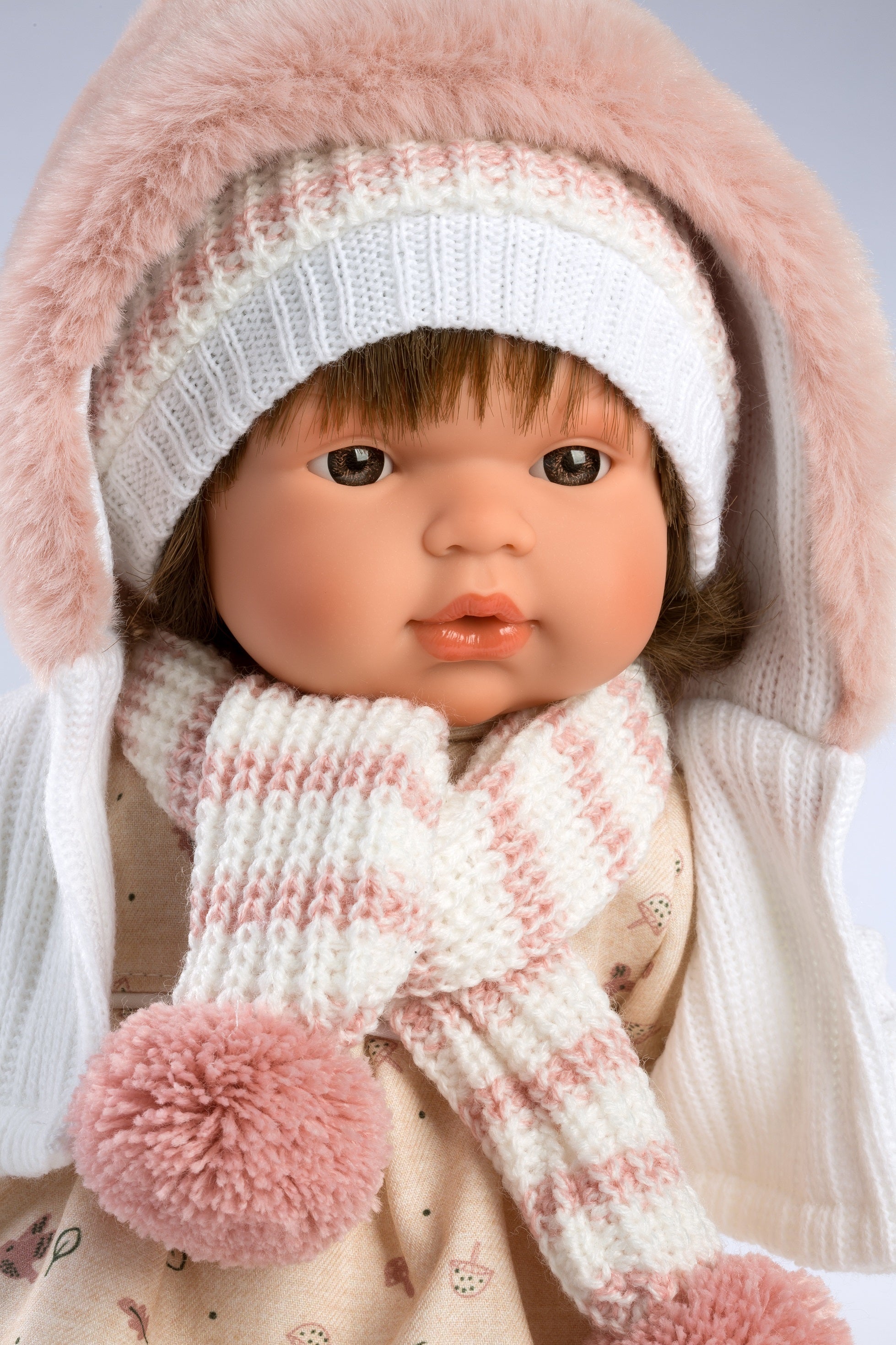Llorens 15" Soft Body Crying Baby Doll Grace Dolls