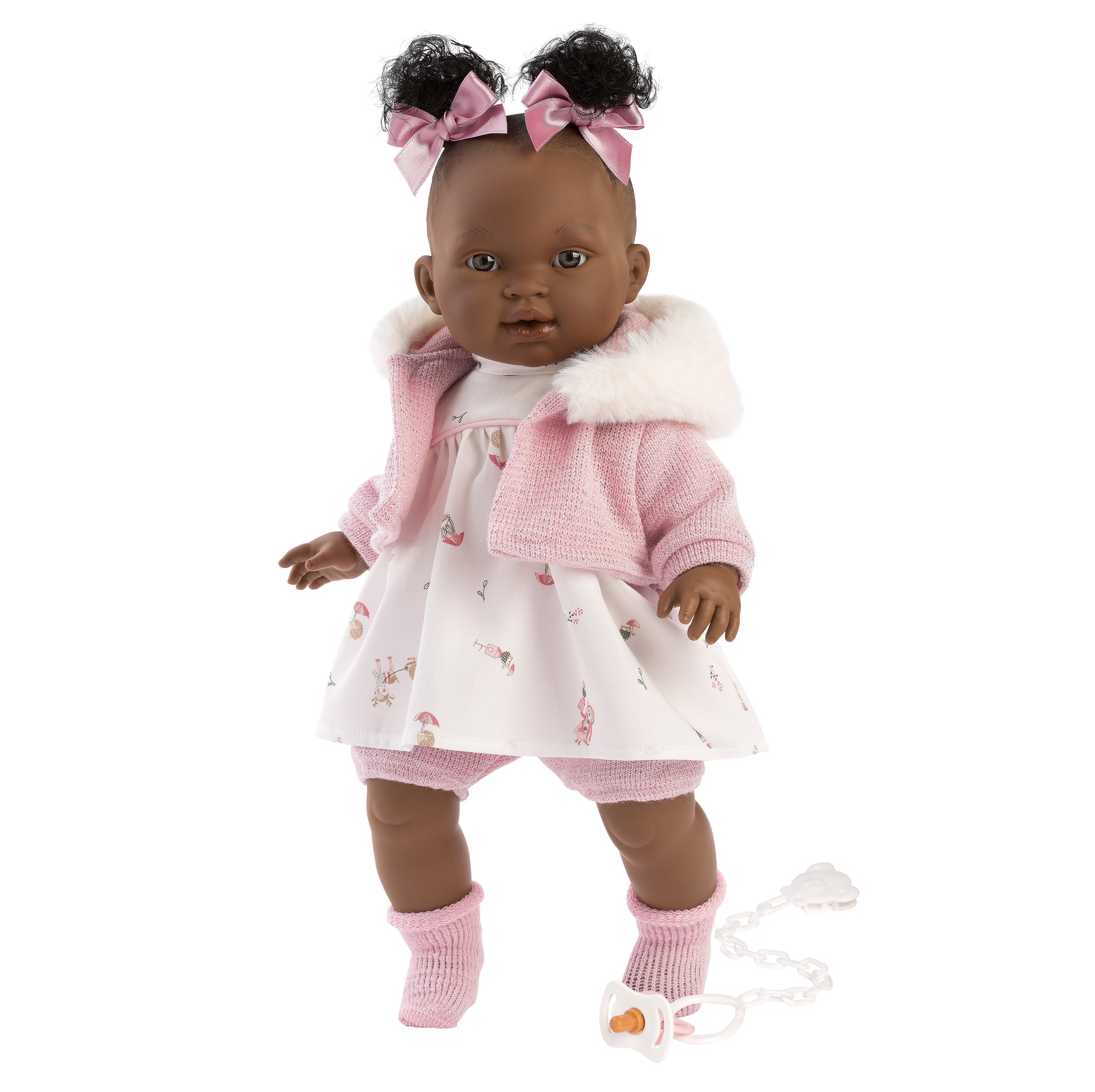 Llorens 15" Soft Body Crying Baby Doll Diara Dolls