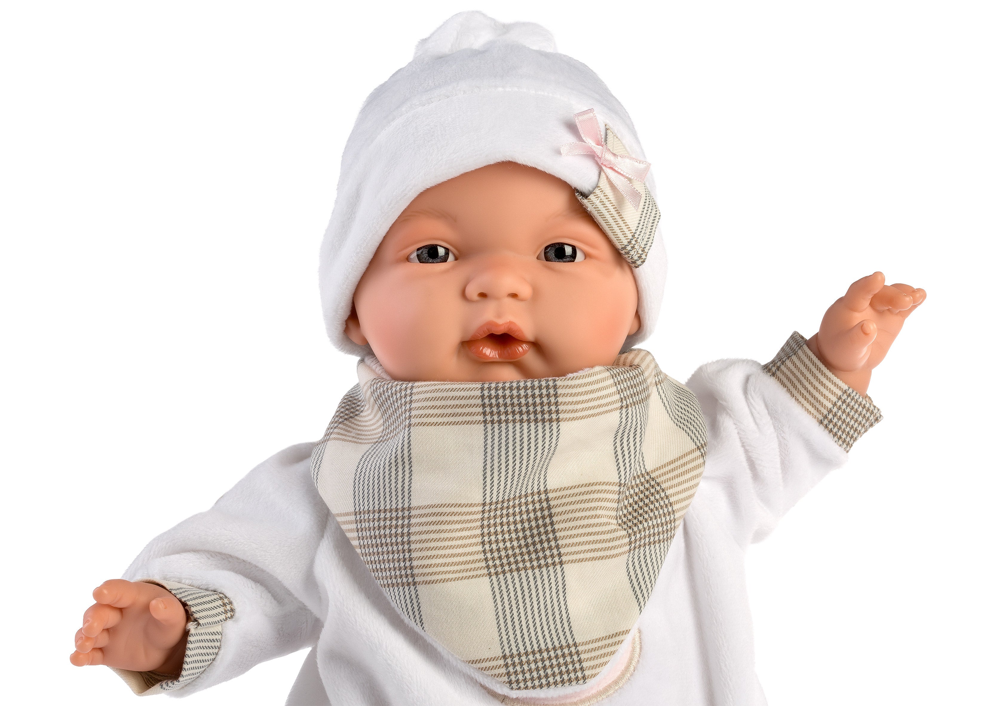 Llorens 15" Soft Body Crying Baby Doll Jordan with Blanket Dolls