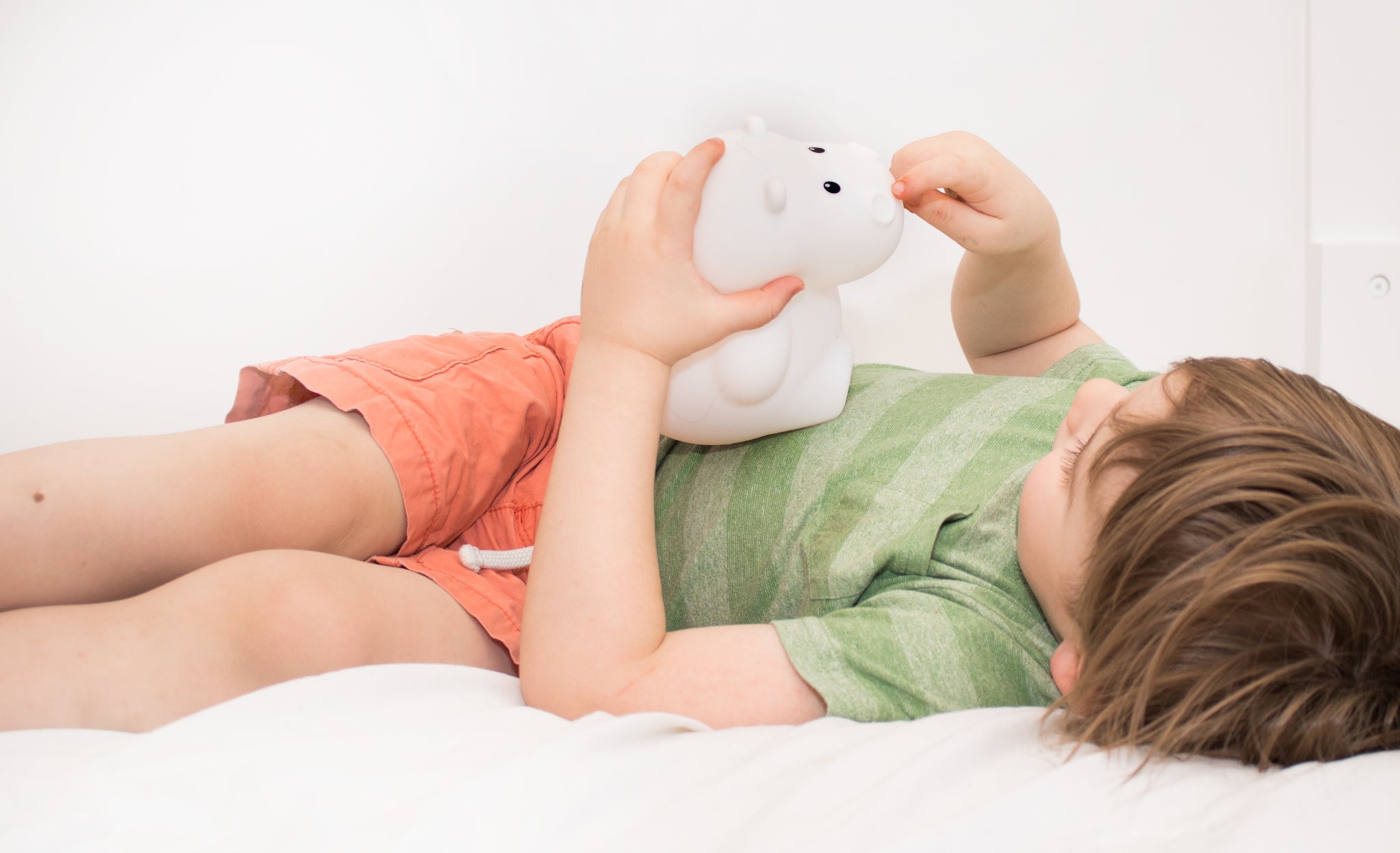 LumiPets® Hippo - Children's Nursery Touch Night Light