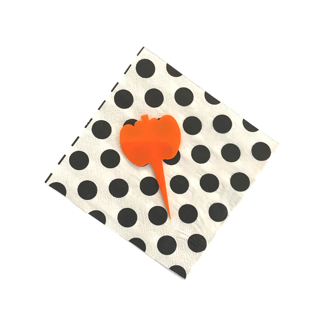 Halloween Pumpkins Cupcake Toppers