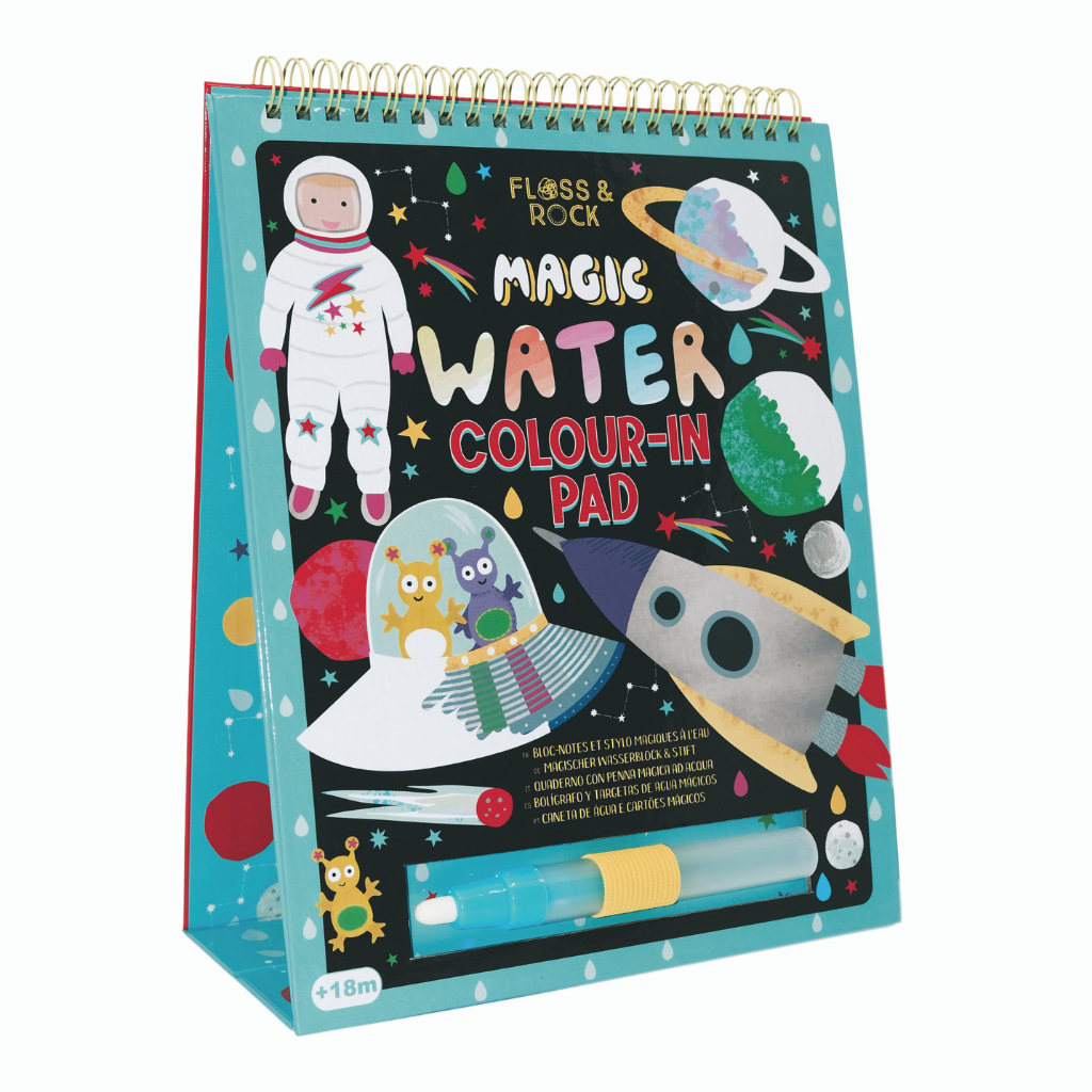 Magic Color Changing Watercard Easel and Pen - Space