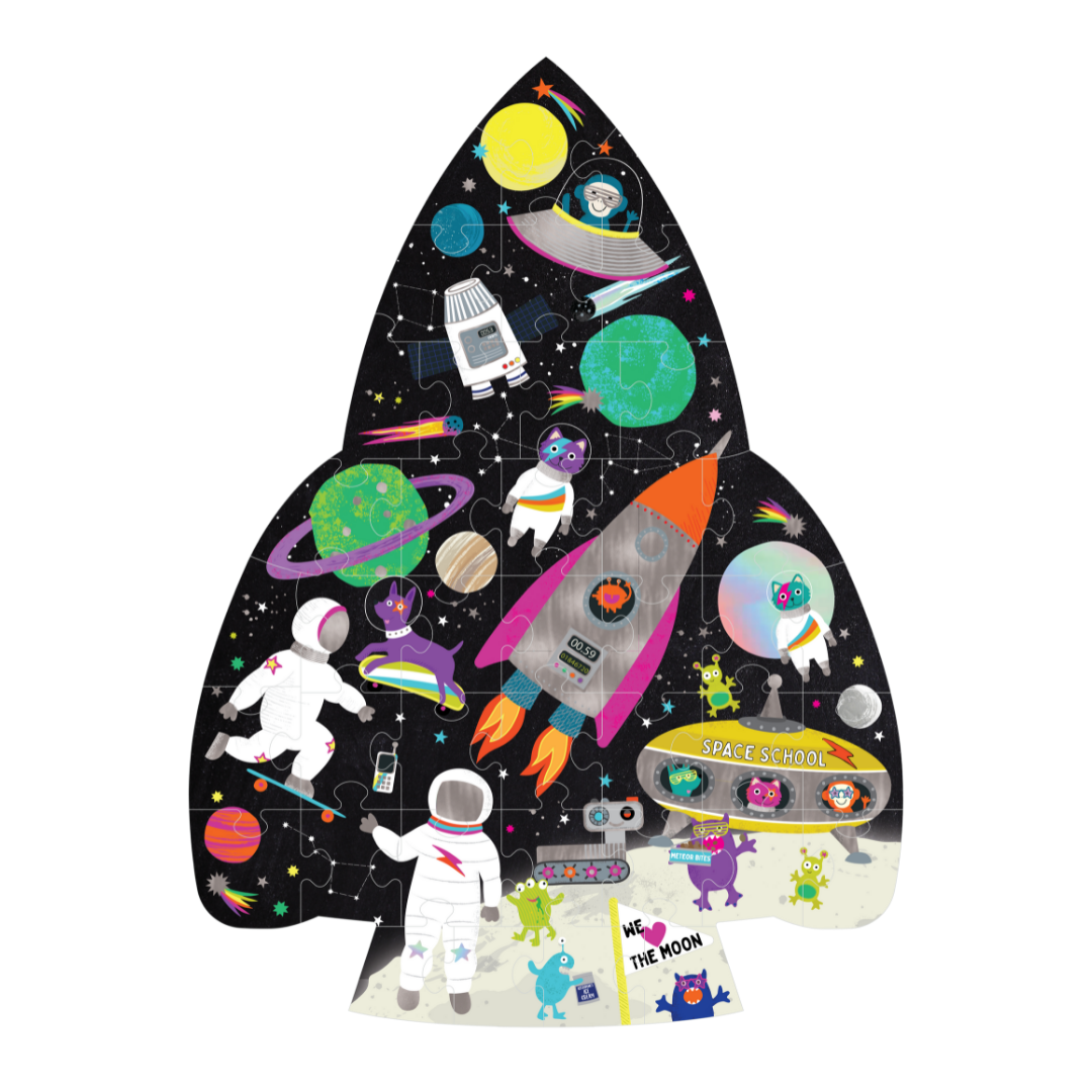 40 Piece Jigsaw - Space Rocket