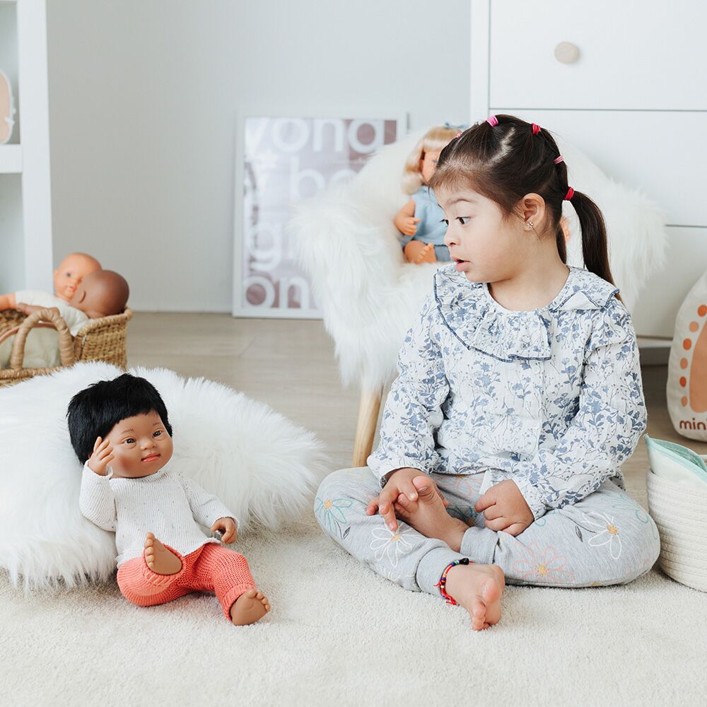 Miniland Knitted Doll Outfit 15" – Sweater & Trousers Doll Accessories