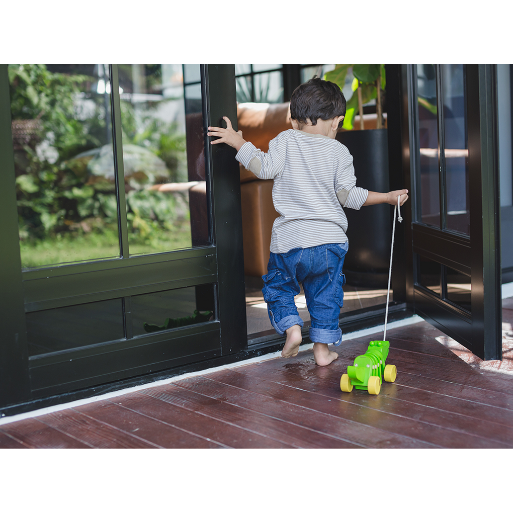 PlanToys Dancing Alligator Push & Pull