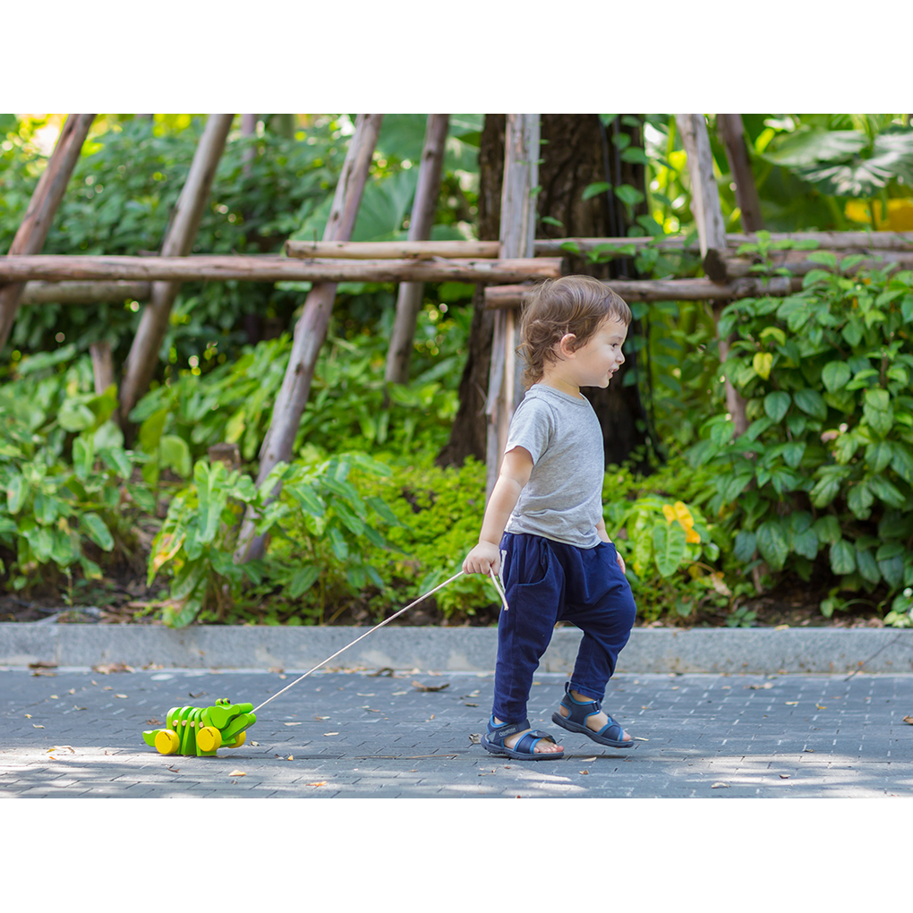 PlanToys Dancing Alligator Push & Pull