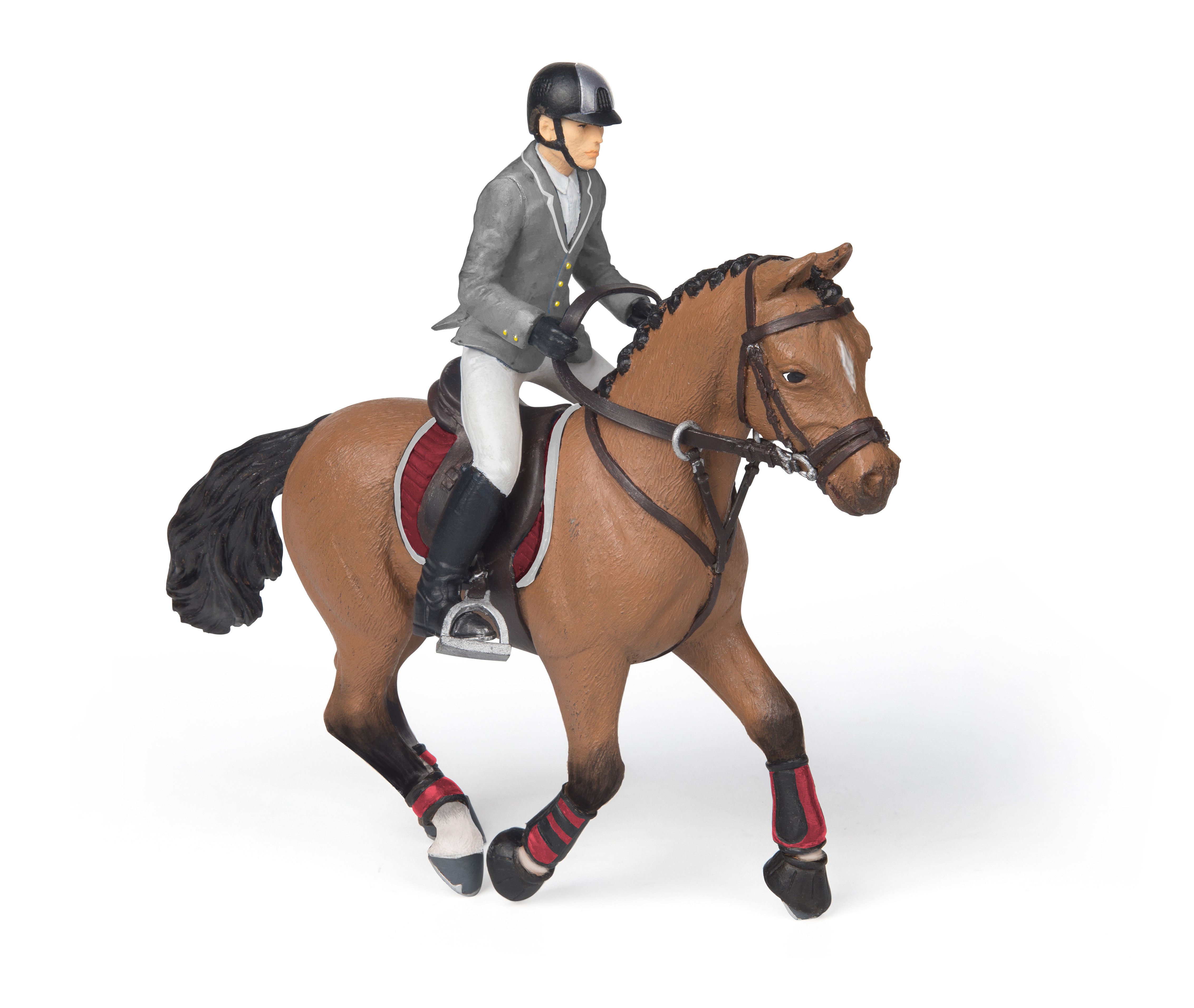 Papo France Competition Horse With Rider