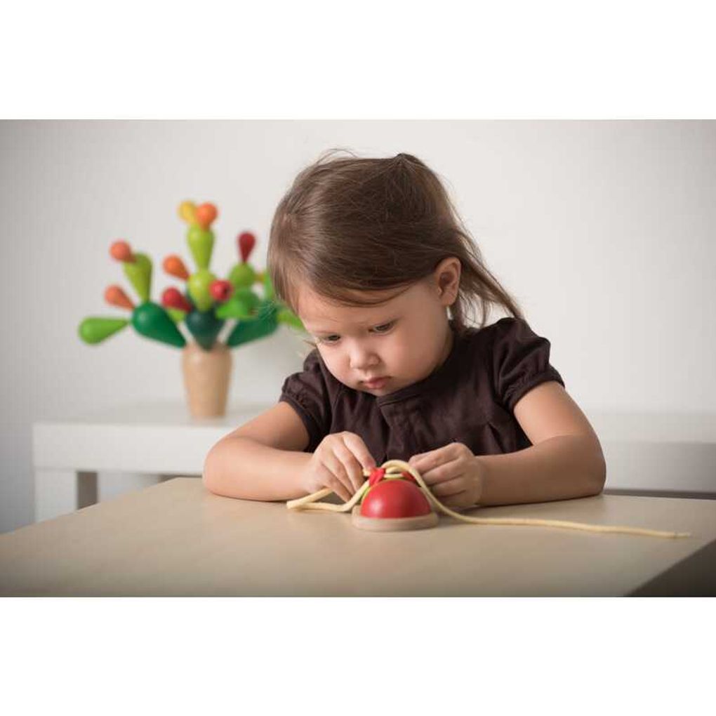 PlanToys Tie Up Shoe Dexterity Game