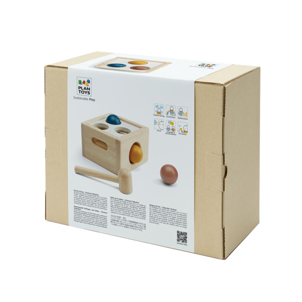 PlanToys Punch & Drop - Orchard Pounding Toy