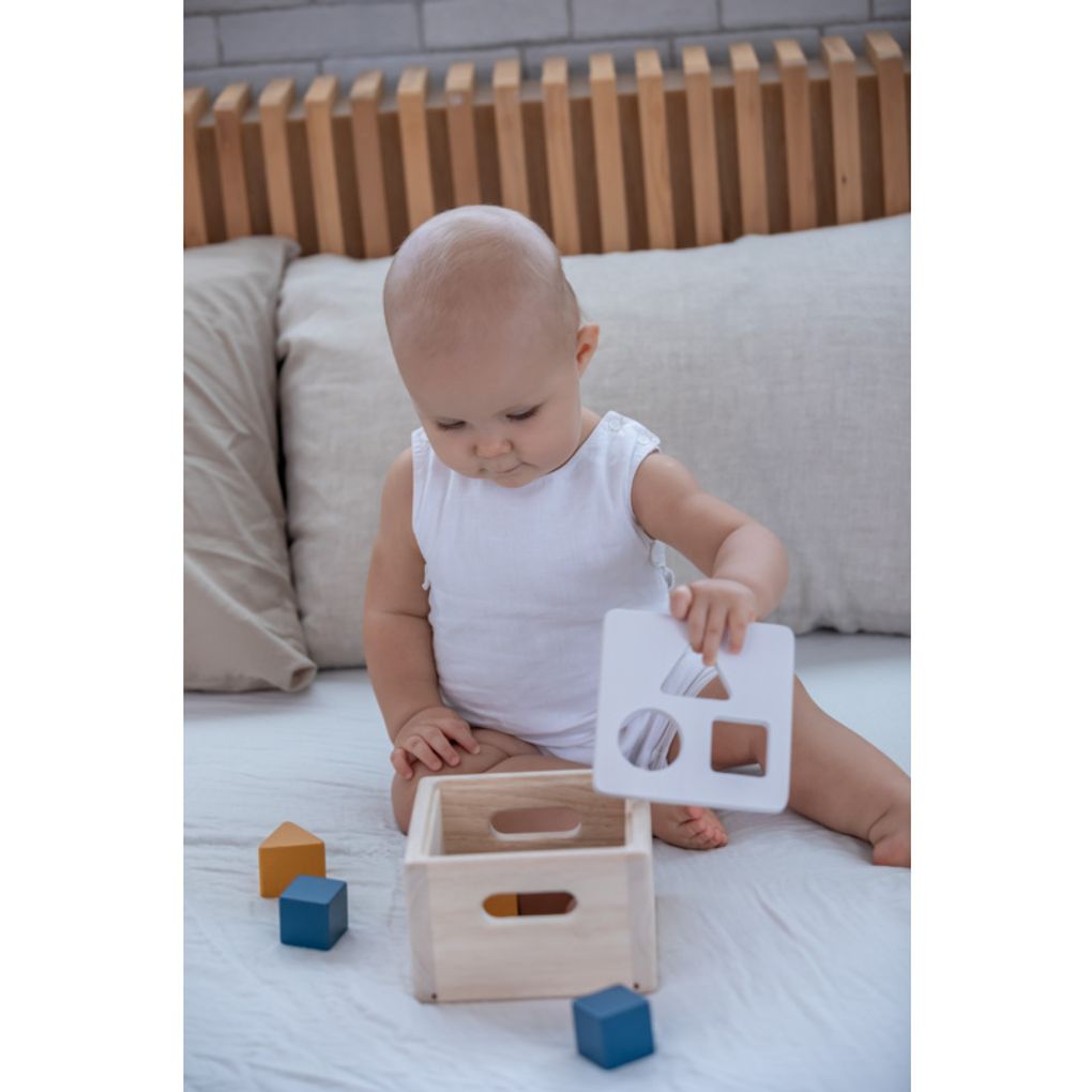 PlanToys Shape & Sort It Out - Orchard Sorting Toy