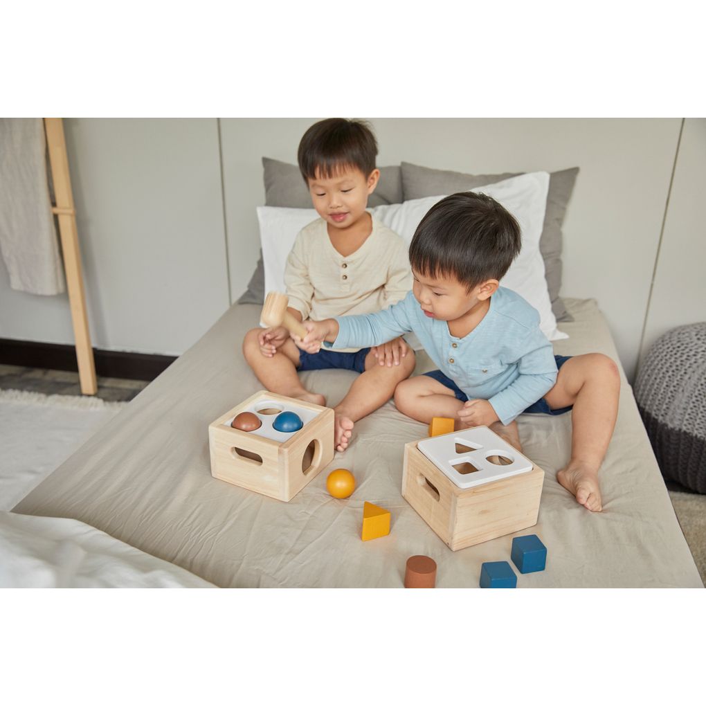 PlanToys Shape & Sort It Out - Orchard Sorting Toy