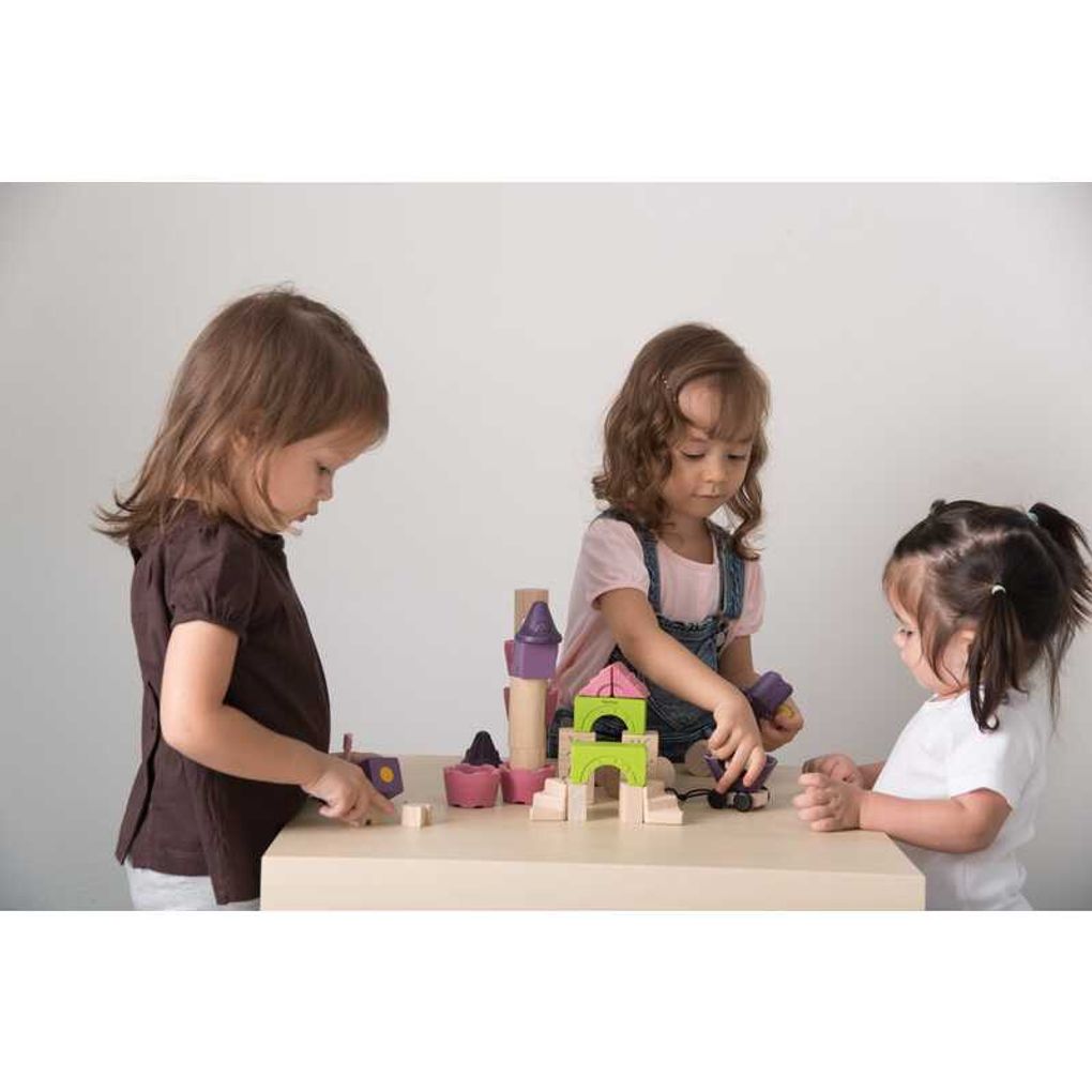 PlanToys Fairy Tale Blocks Building Block