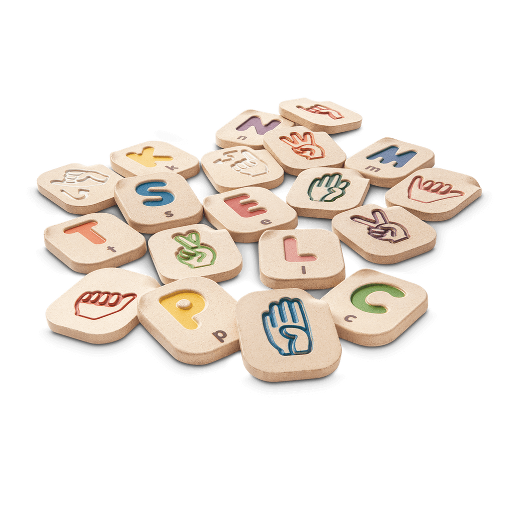 PlanToys Hand Sign Alphabet A-Z Alphabet Toy