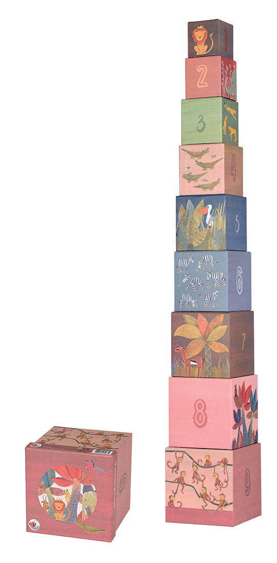 Egmont Pyramid 1.2.3. Jungle Stacking Toys